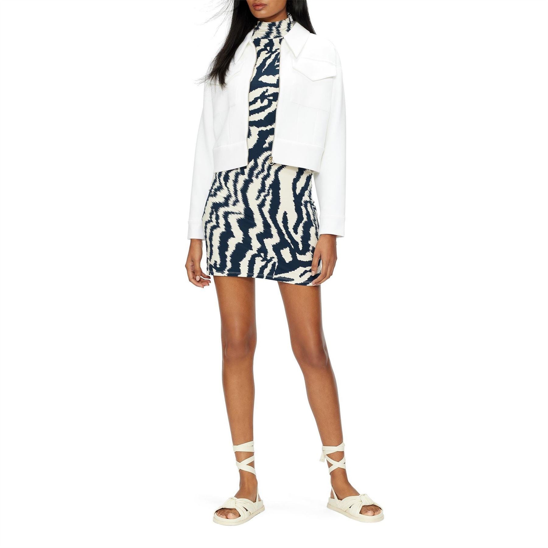 Ted Baker Jersey Printed Mini Dress