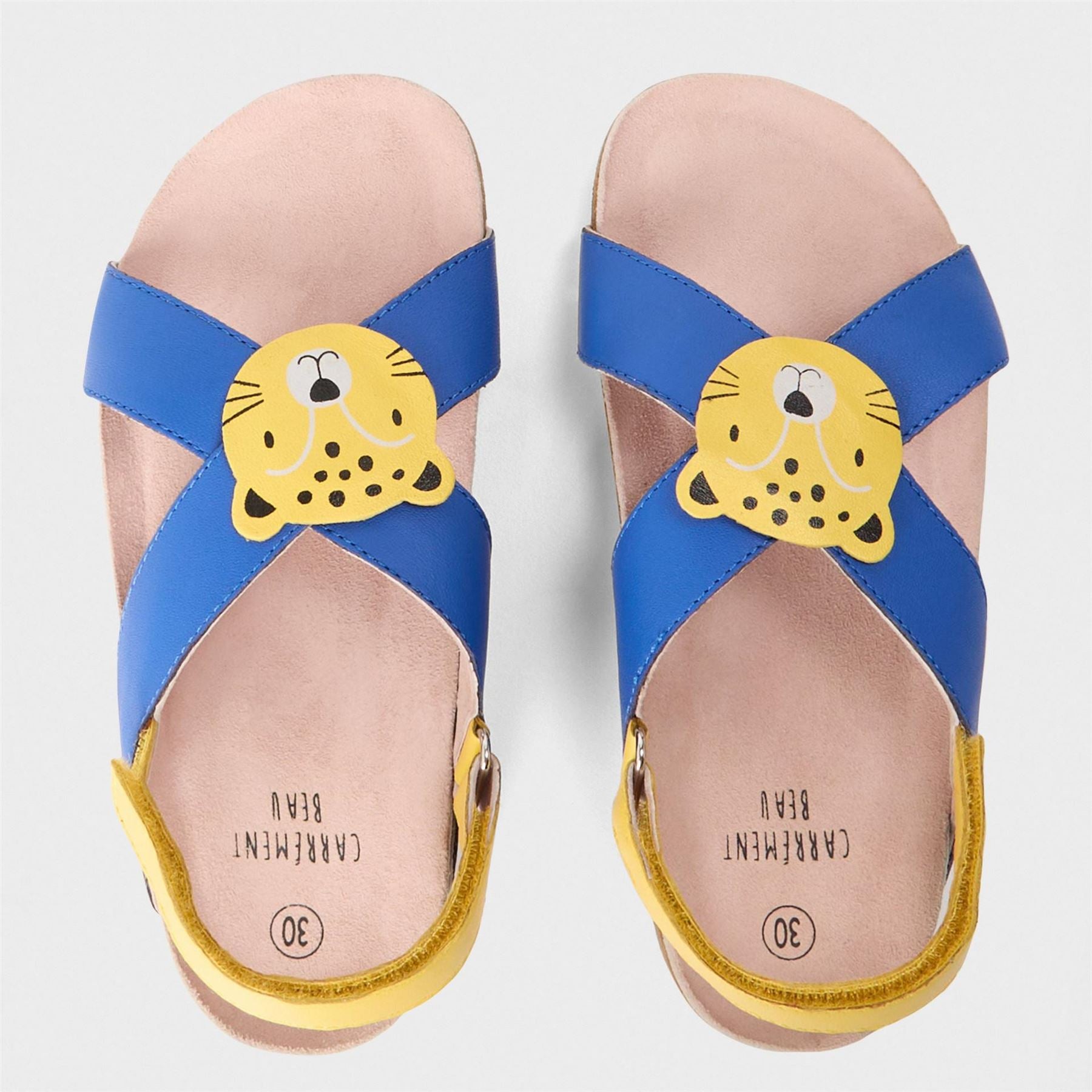 Carrement Beau Fisherman Open Toe Flat Sandals