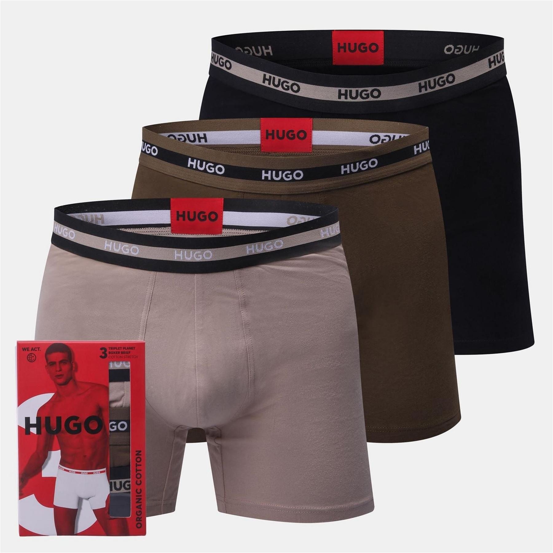 Hugo Pack Of Boxer Briefs