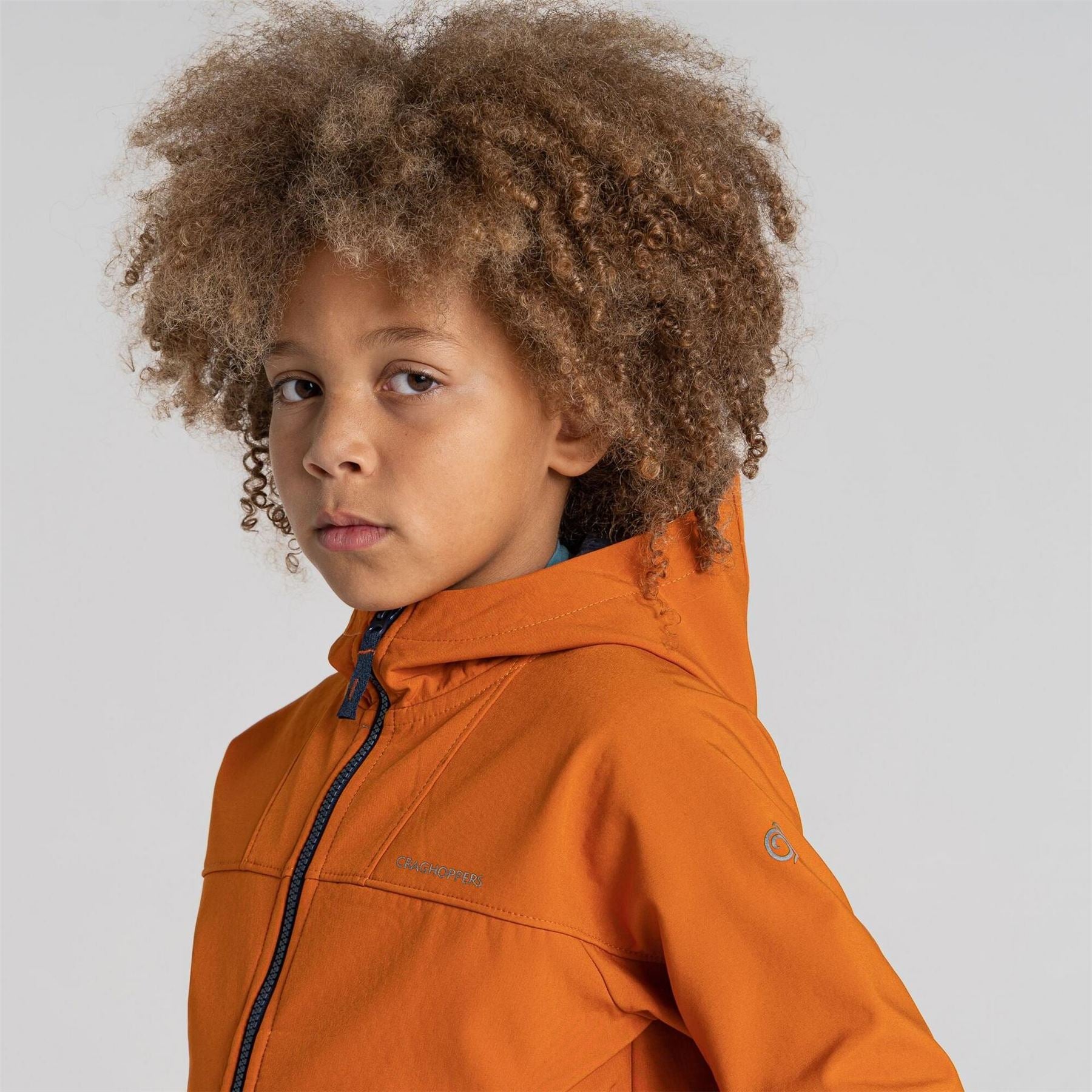 Craghoppers Kids Crag Landon Hooded Softshell Jacket