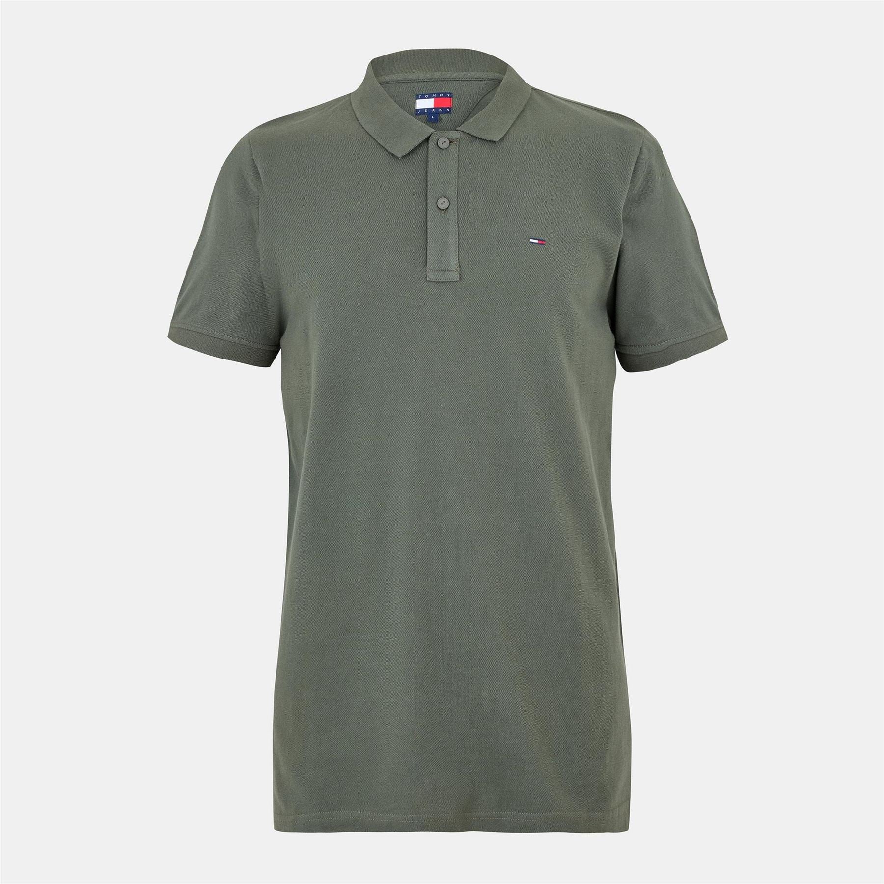 Tommy Jeans Mens Jeans Tjm Slim Placket Polo Shirt