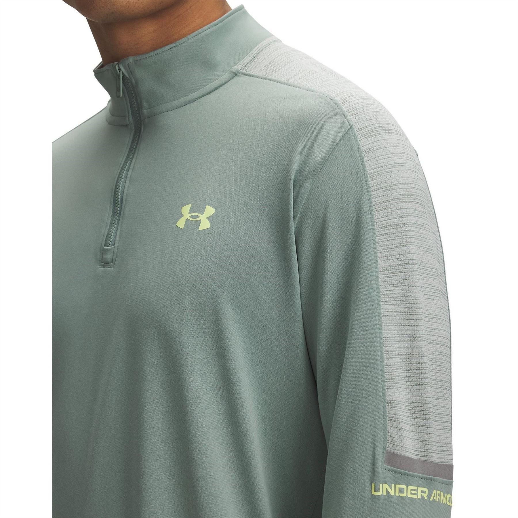 Under Armour Tech Zip Neck Long Sleeve Raglan Sweatshirt