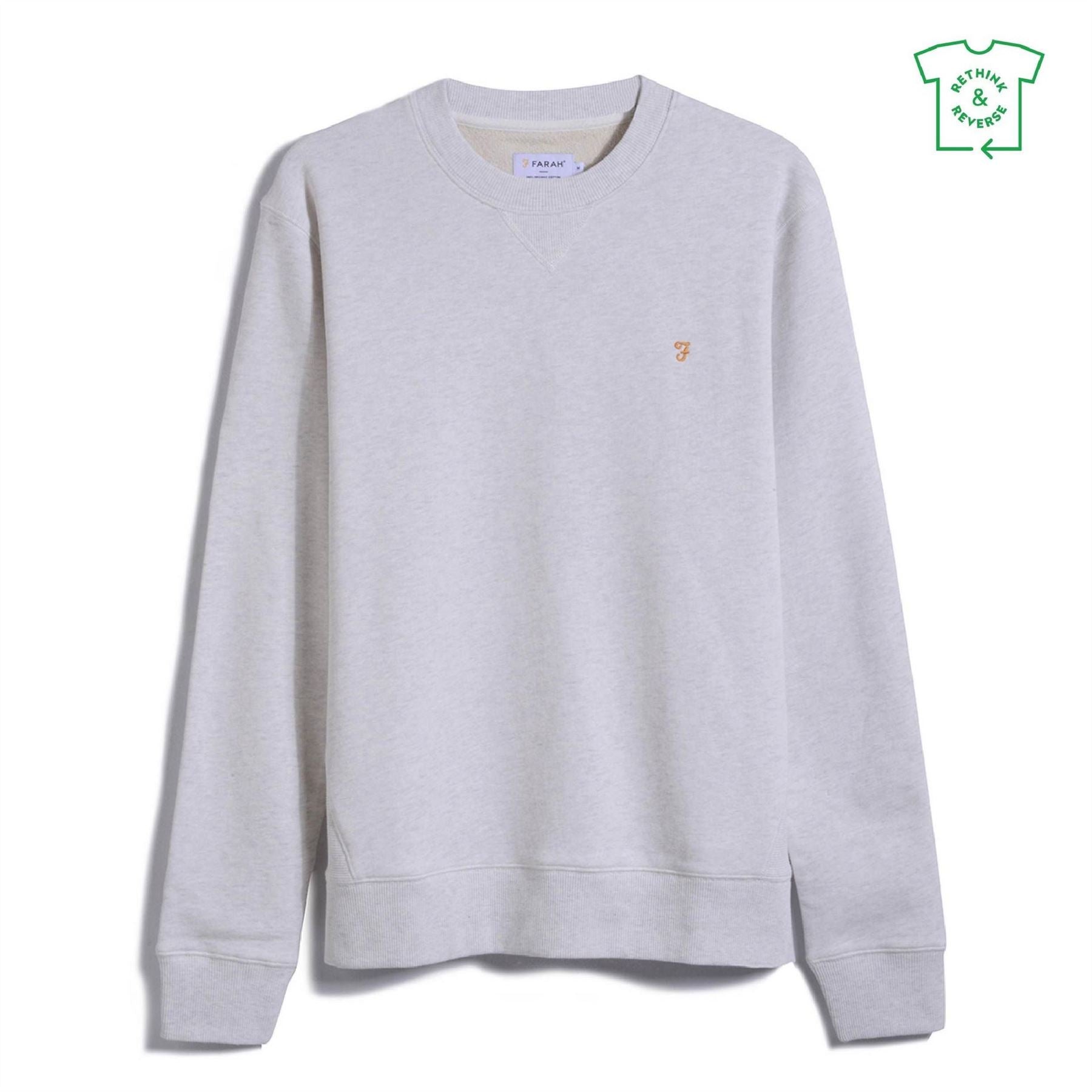 Farah Bones Crew Neck Long Sleeve Sweatshirt
