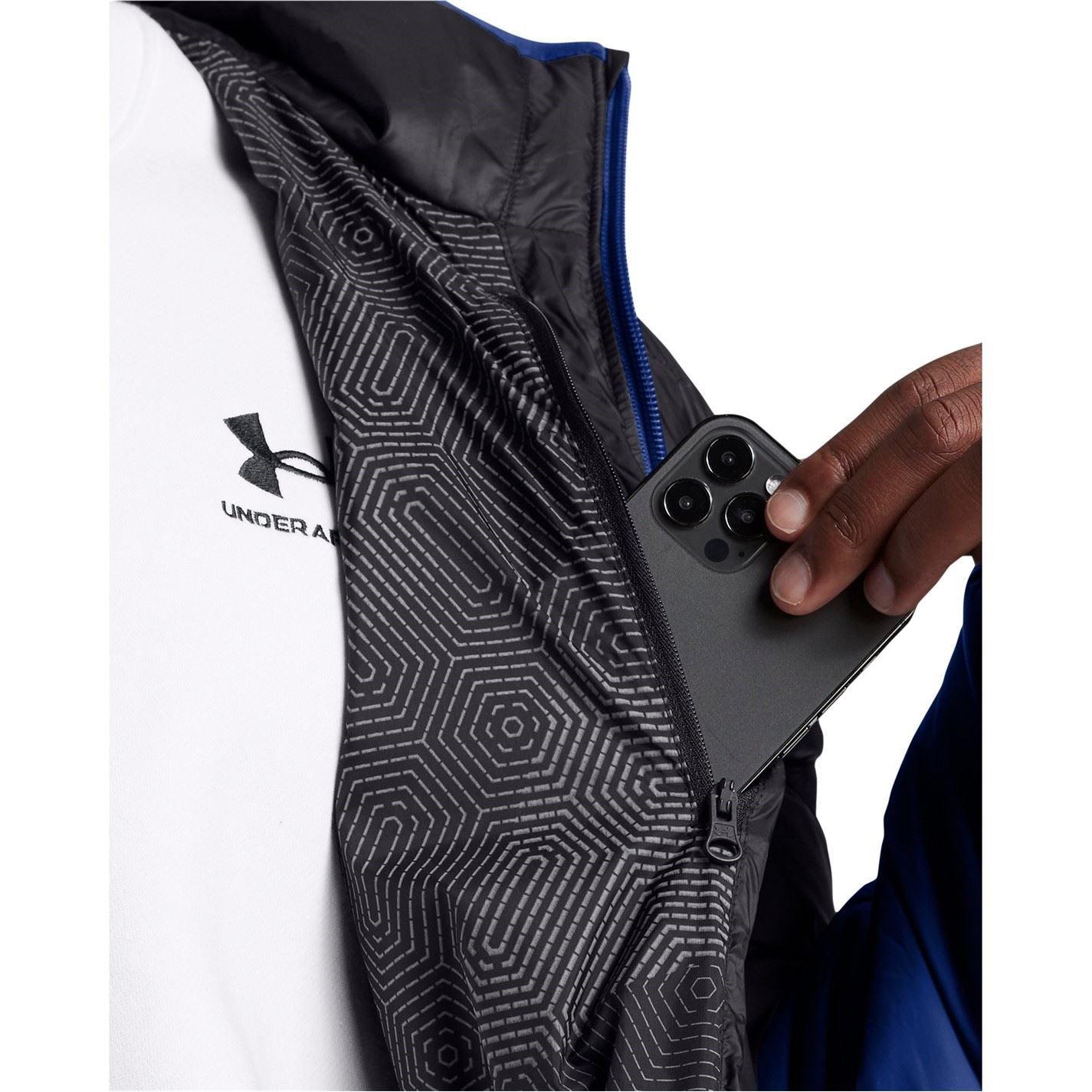 Under Armour Mens Armour Legend Down Hooded Jacket Puffer