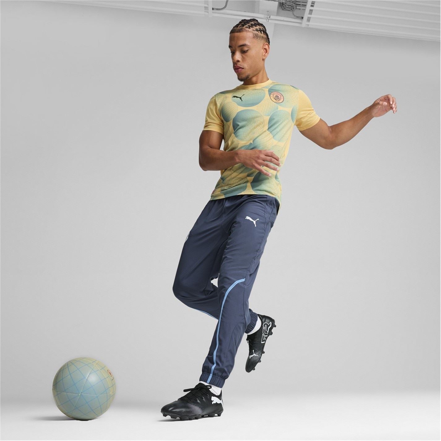 Puma Manchester City Pre Match Shirt 2024 2025 Adults