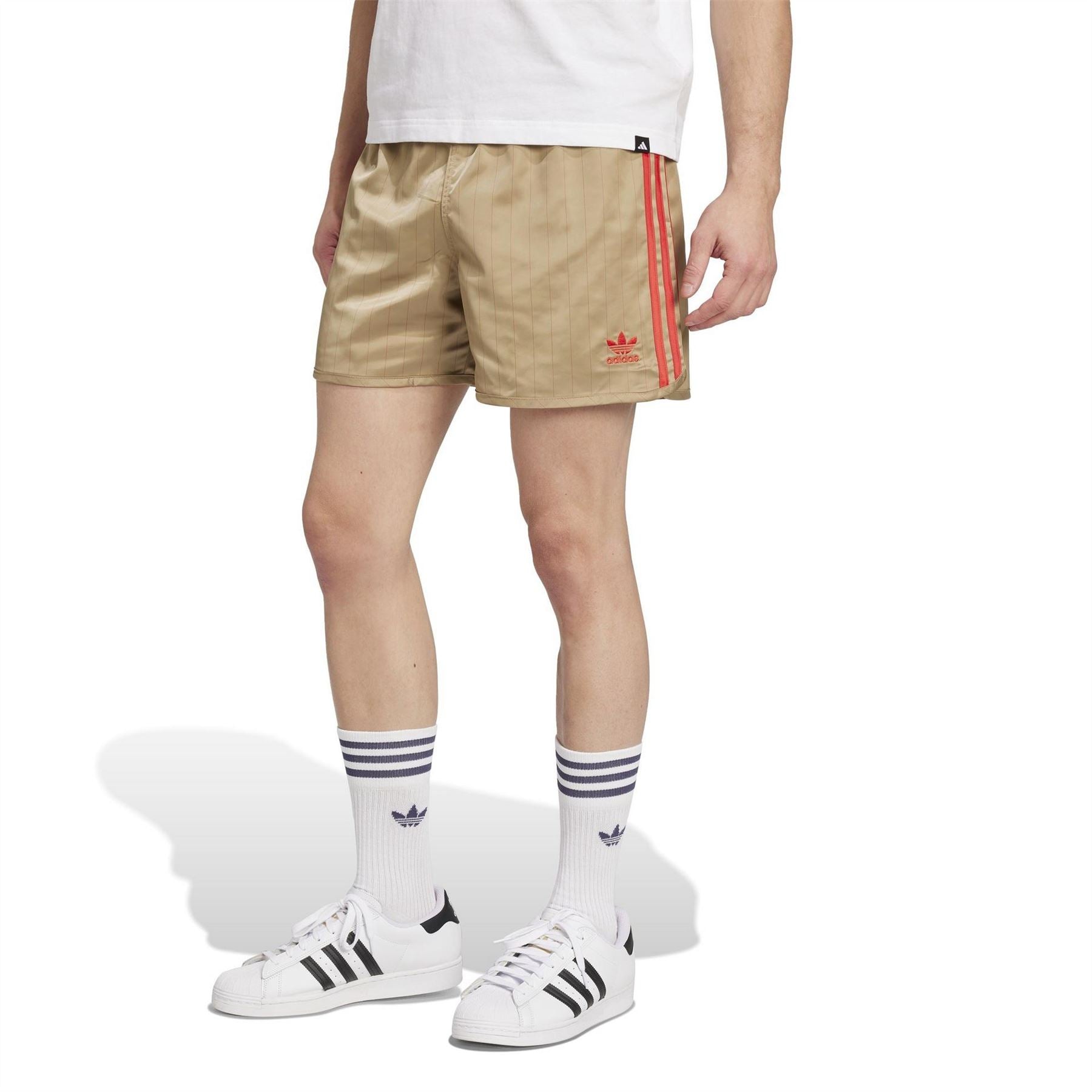 adidas Mens David Beckham Originals 3 Stripes Shorts