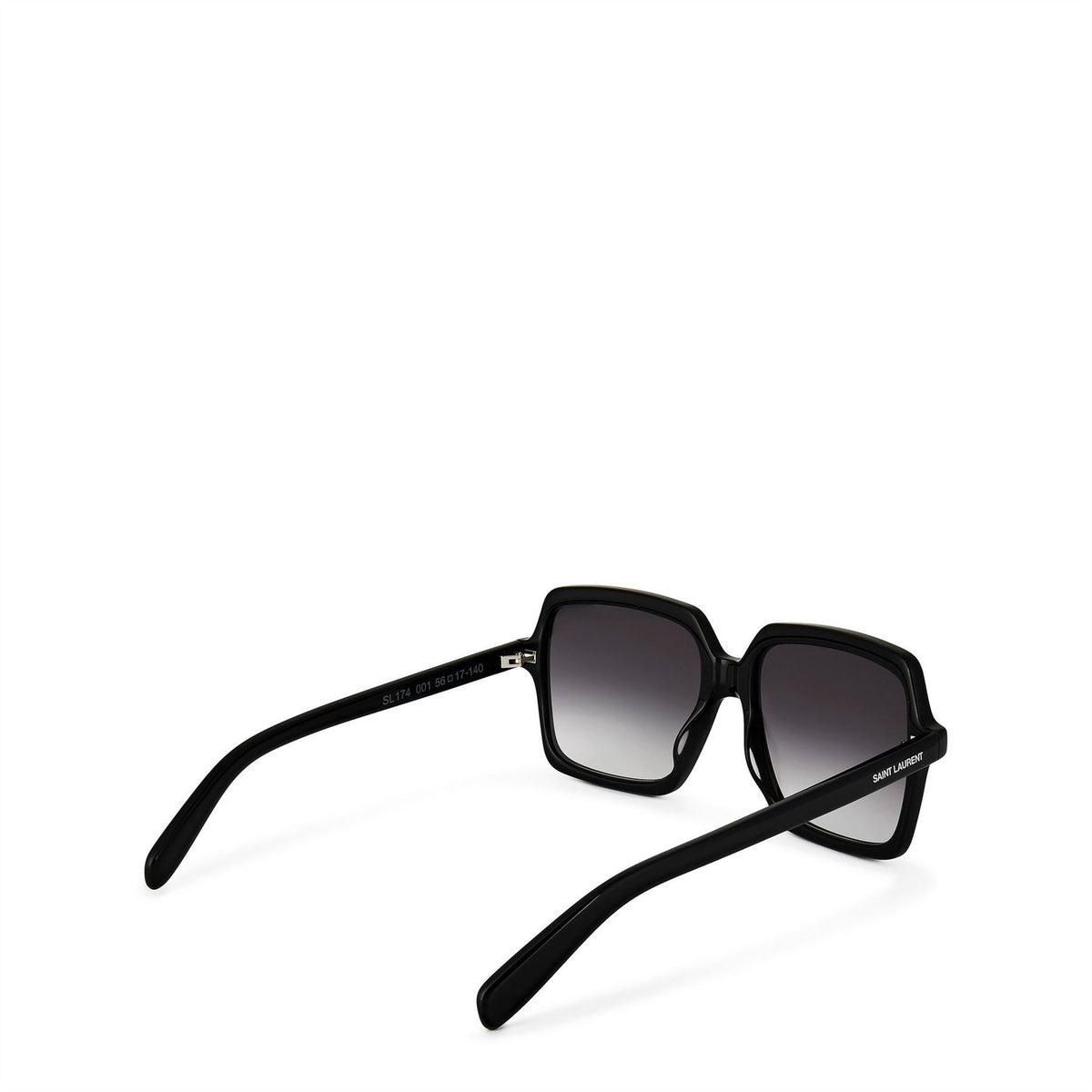 Saint Laurent Womens Laurent Sl 174 Square Sunglasses