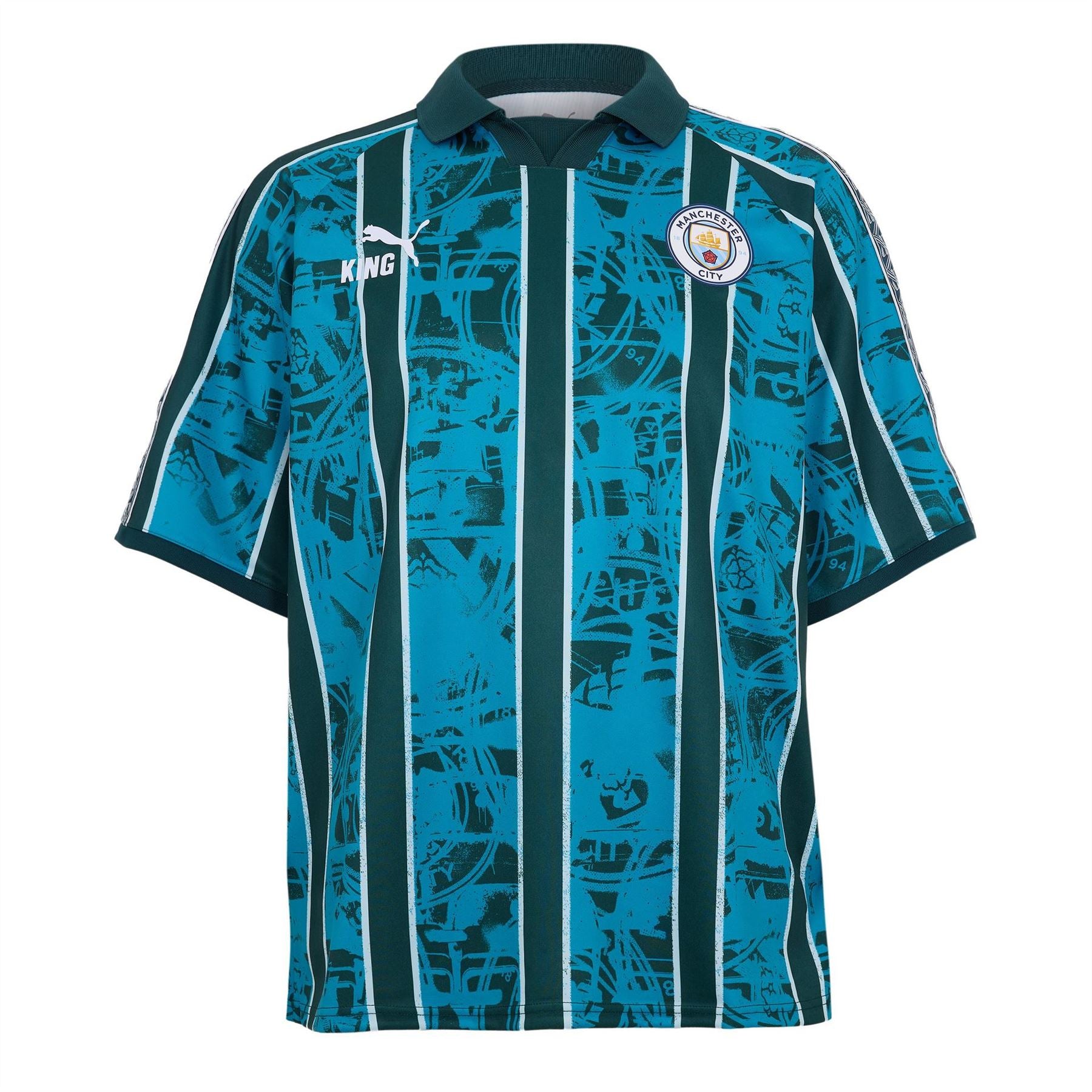 Puma Manchester City Licensed Retro Football Shirt