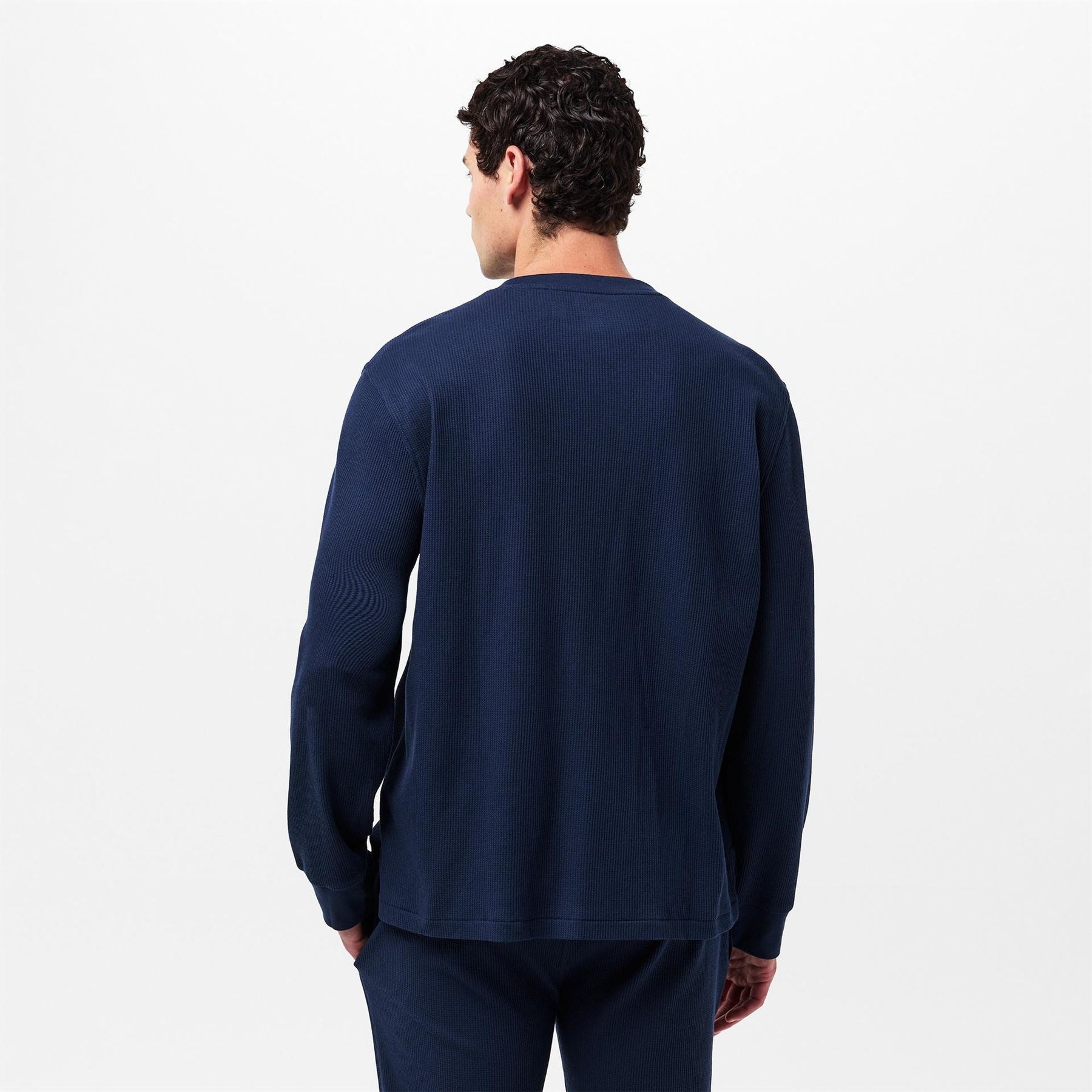 Polo Ralph Lauren Waffle Henley Long Sleeve T-Shirt