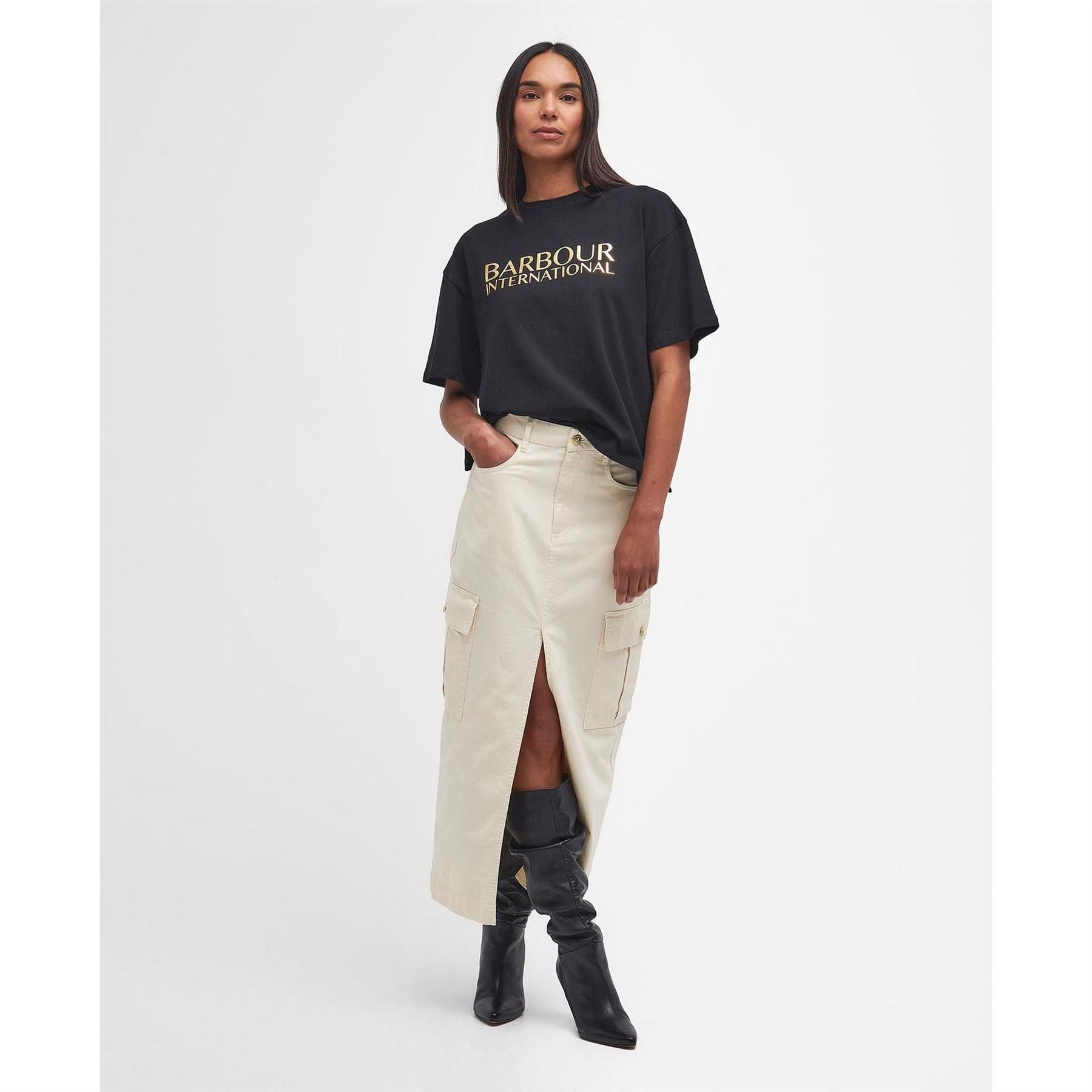 Barbour International Logo T-Shirt