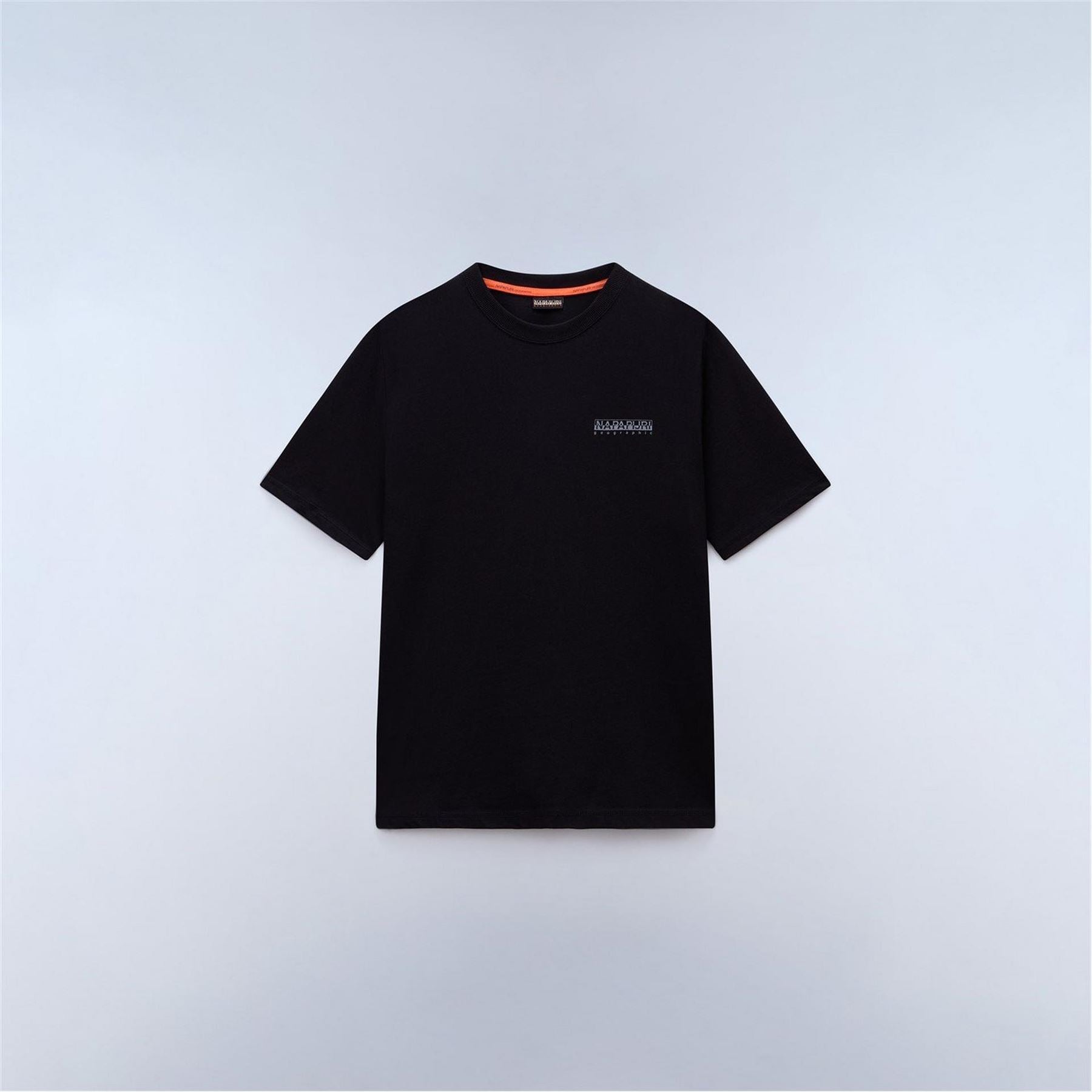Napapijri Geographic Print Crew Neck Short Sleeve T-Shirt