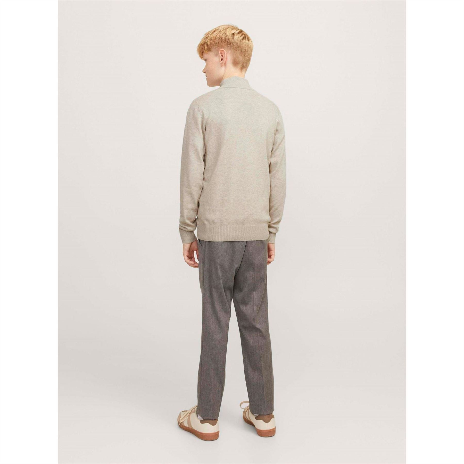 Jack and Jones Half Zip Knit Junior Boys