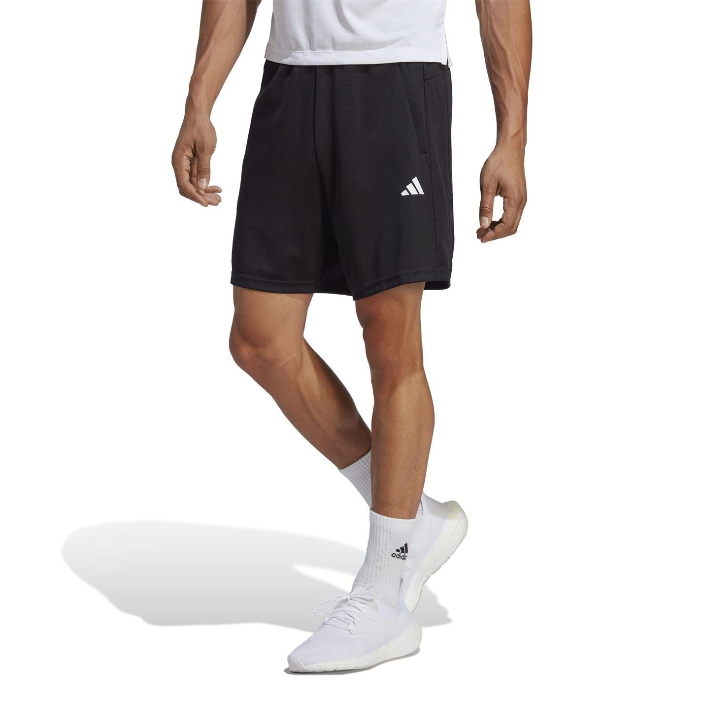 adidas Mens 3 Stripes 9 Inch Shorts