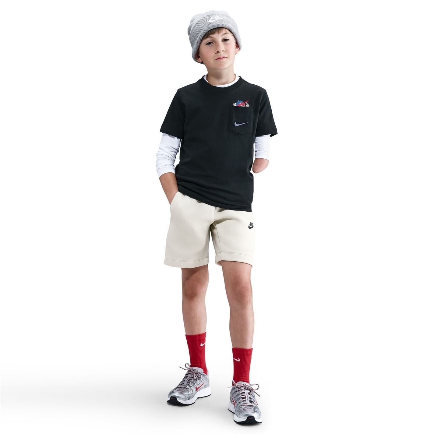 Nike Regular Fit Large Genie Crew Neck T-Shirt