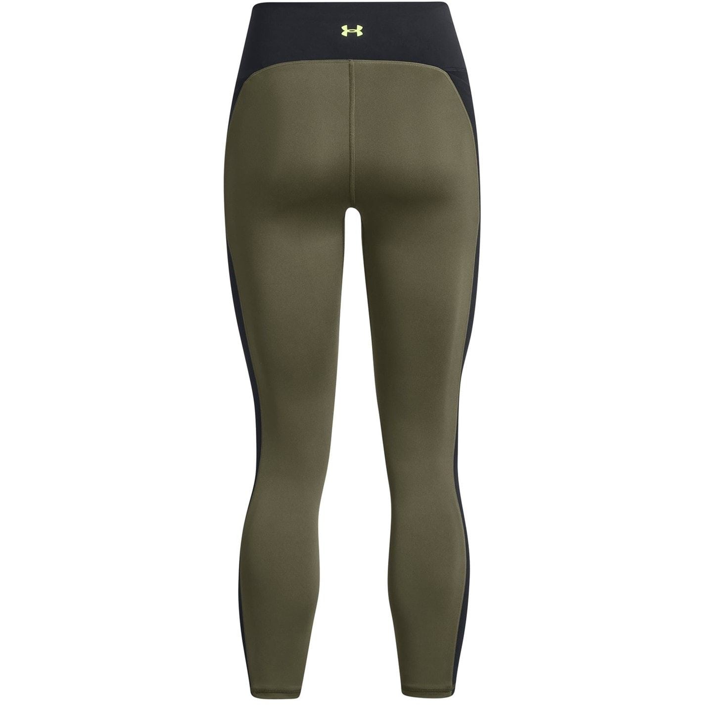 Under Armour Womens Project Rock Colourblock Ankle Gym Leggings