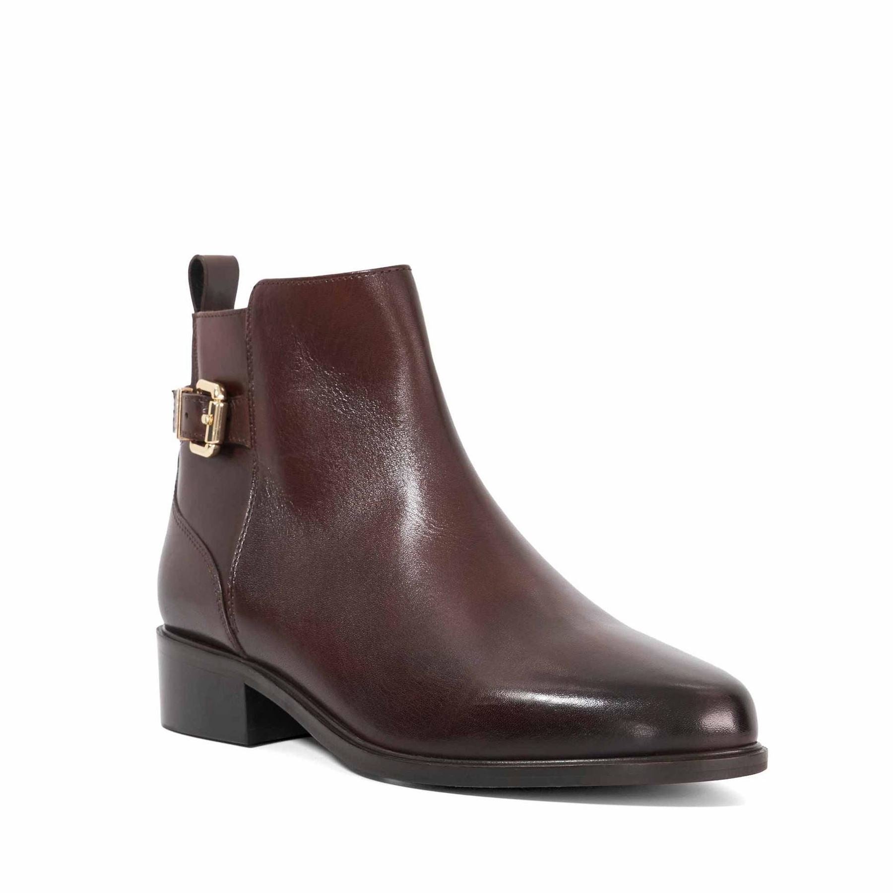 Dune London Padri LD61 Ankle Boots with Block Heel