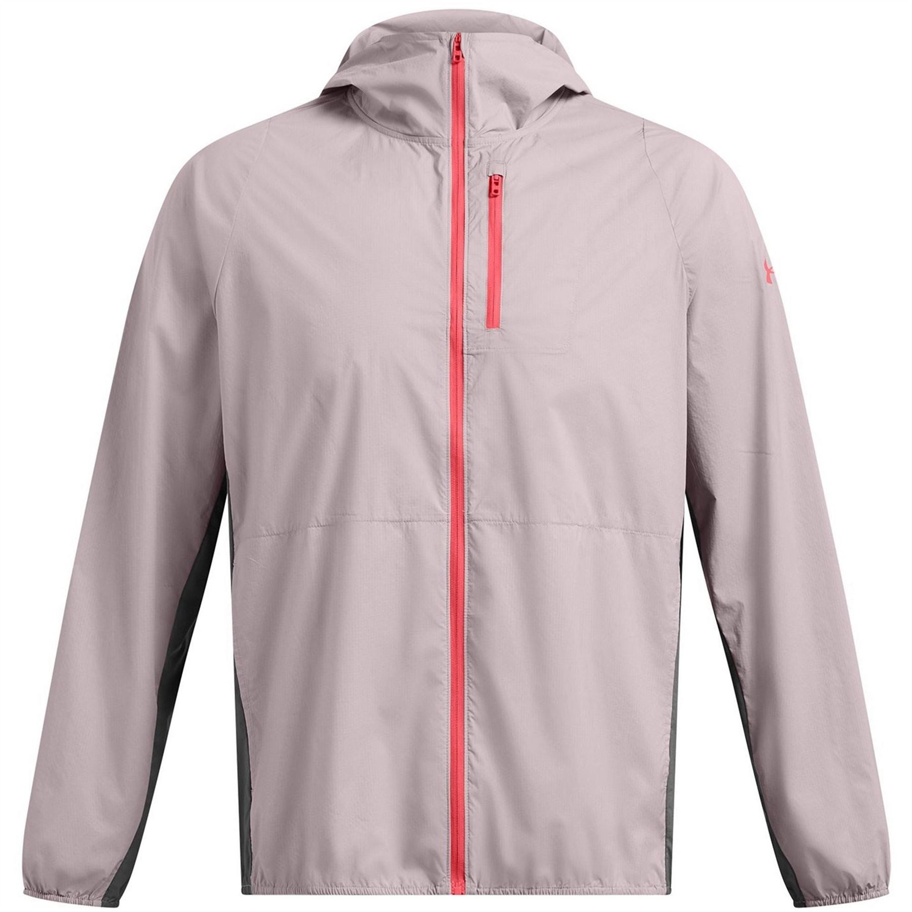 Under Armour Launch Lightweight Water Resistant Wind Resistant Packable Performance Running Jacket