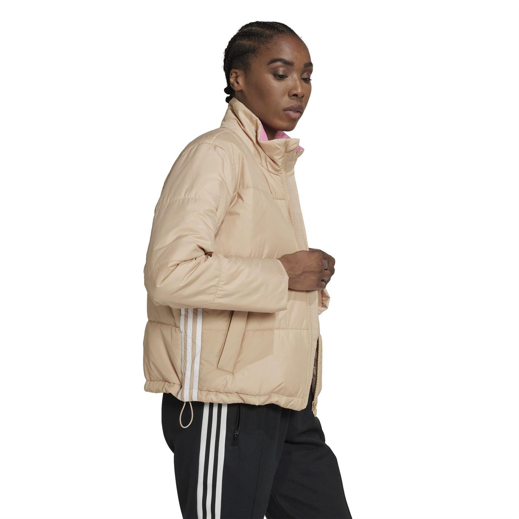 adidas Originals Short High Neck Regular Fit Jacket