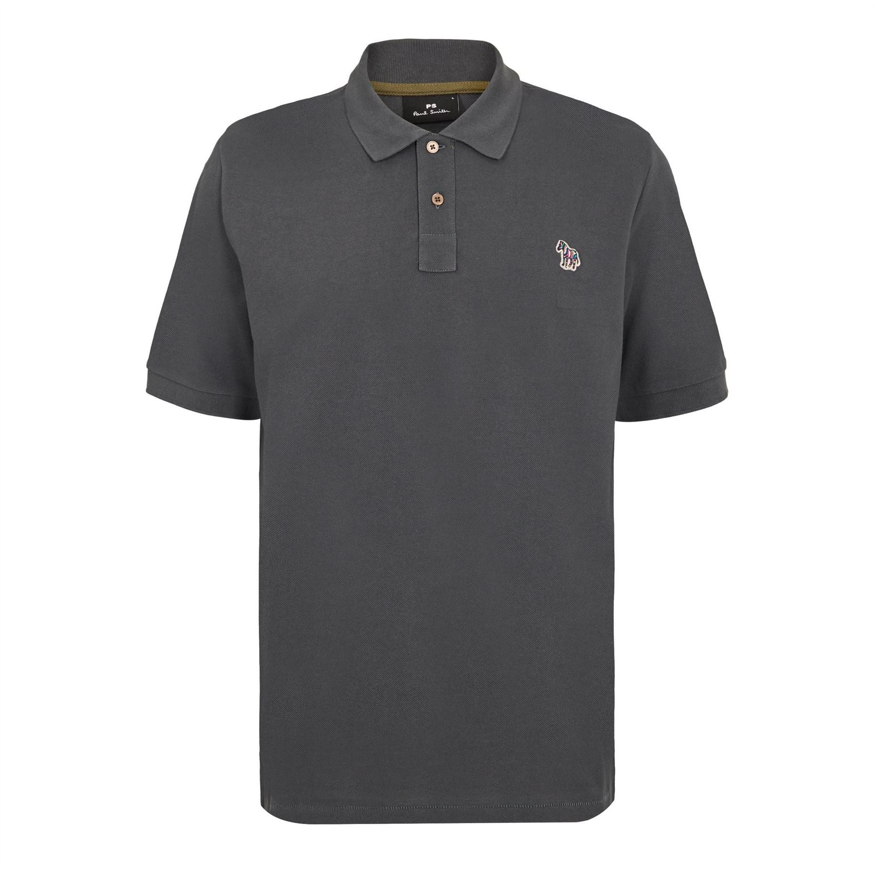PS Paul Smith Regular Fit Zebra Polo Shirt