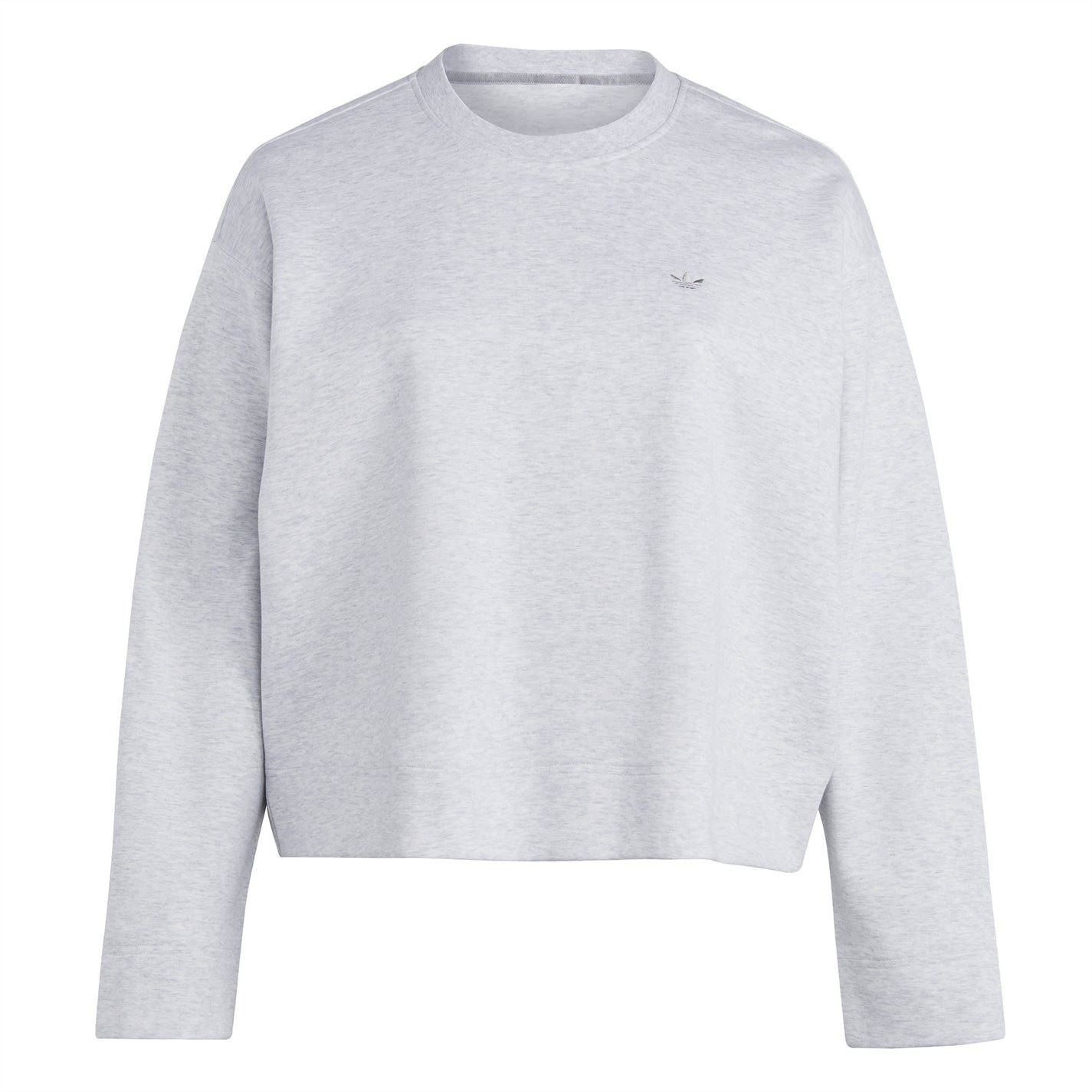 adidas Originals Womens Premium Essentials Plus Size Crew Sweatshirt