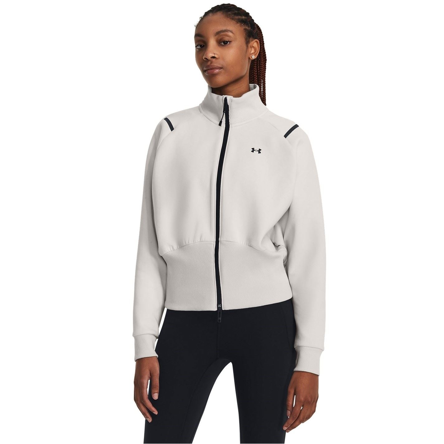 Under Armour Mock Neck Fleece Long Sleeve Sweatshirt