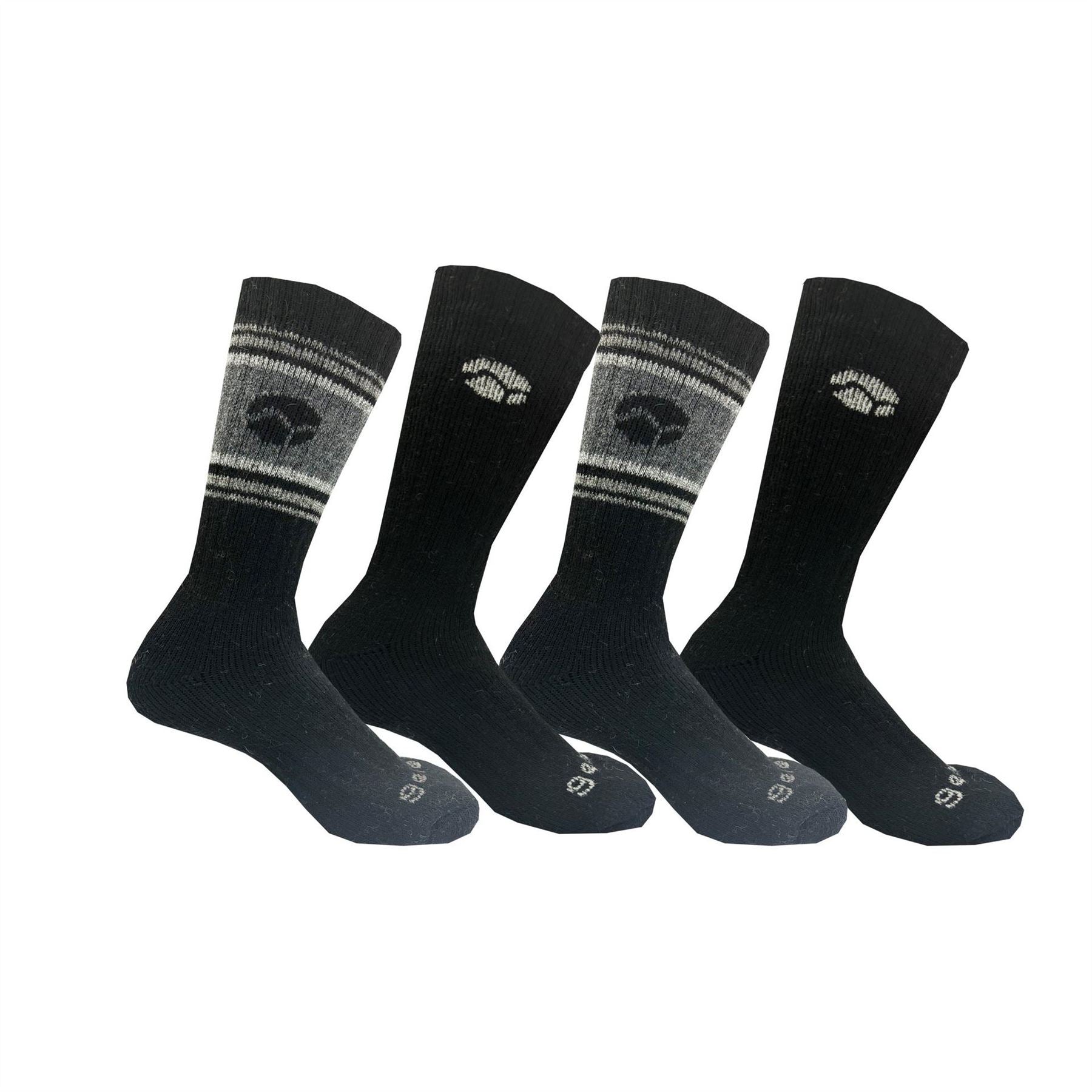Gelert Mens 4pk Crew Socks