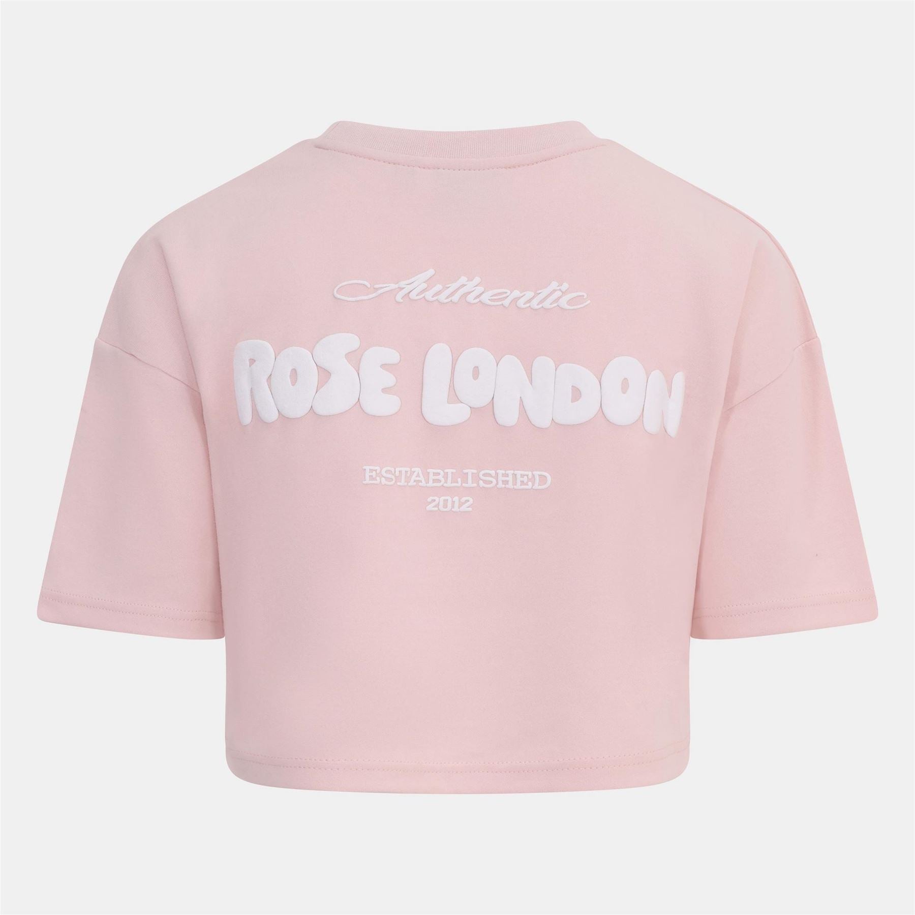 Rose London Crop T-Shirt Junior Girls