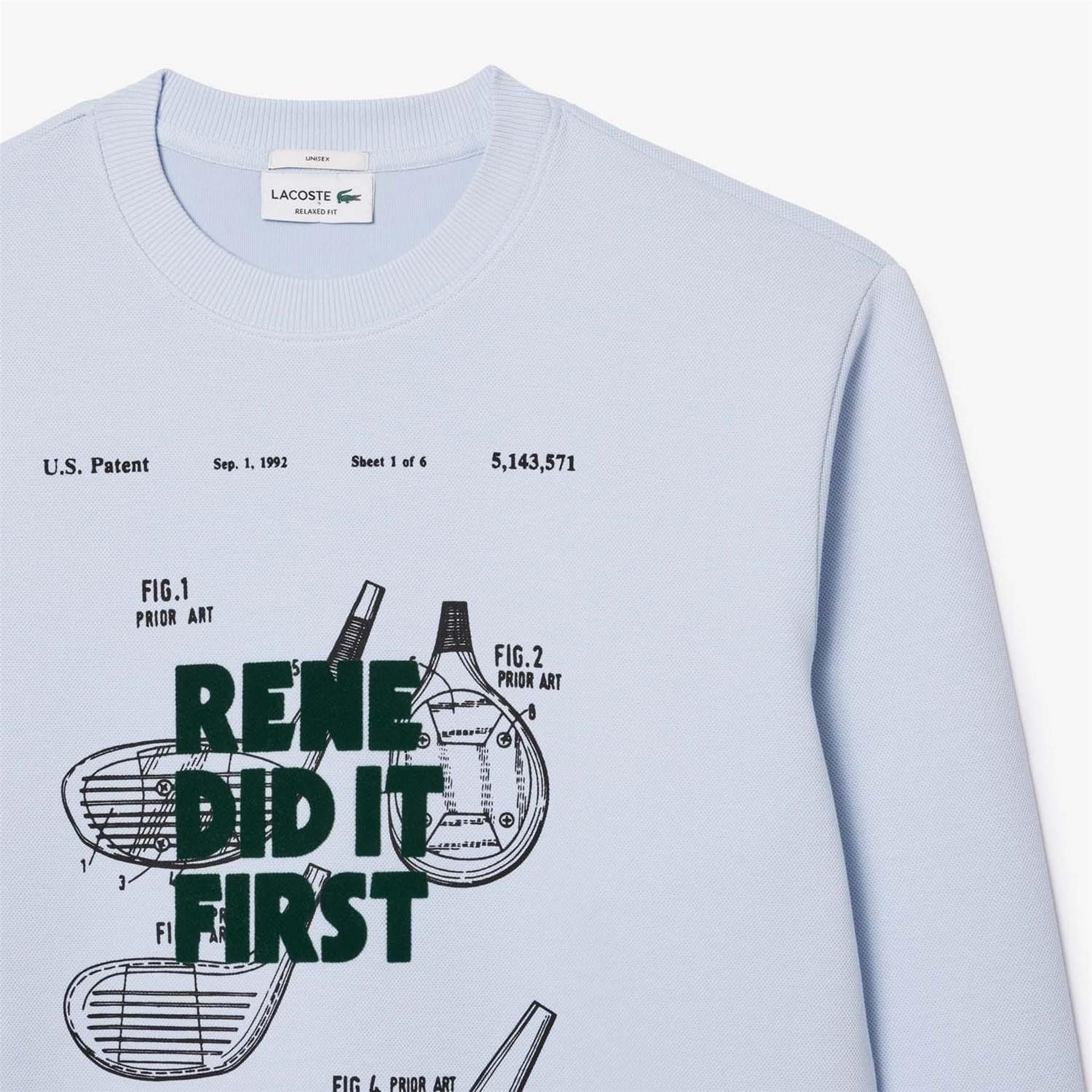 Lacoste Fit Piqu¿ Motif Sweatshirt