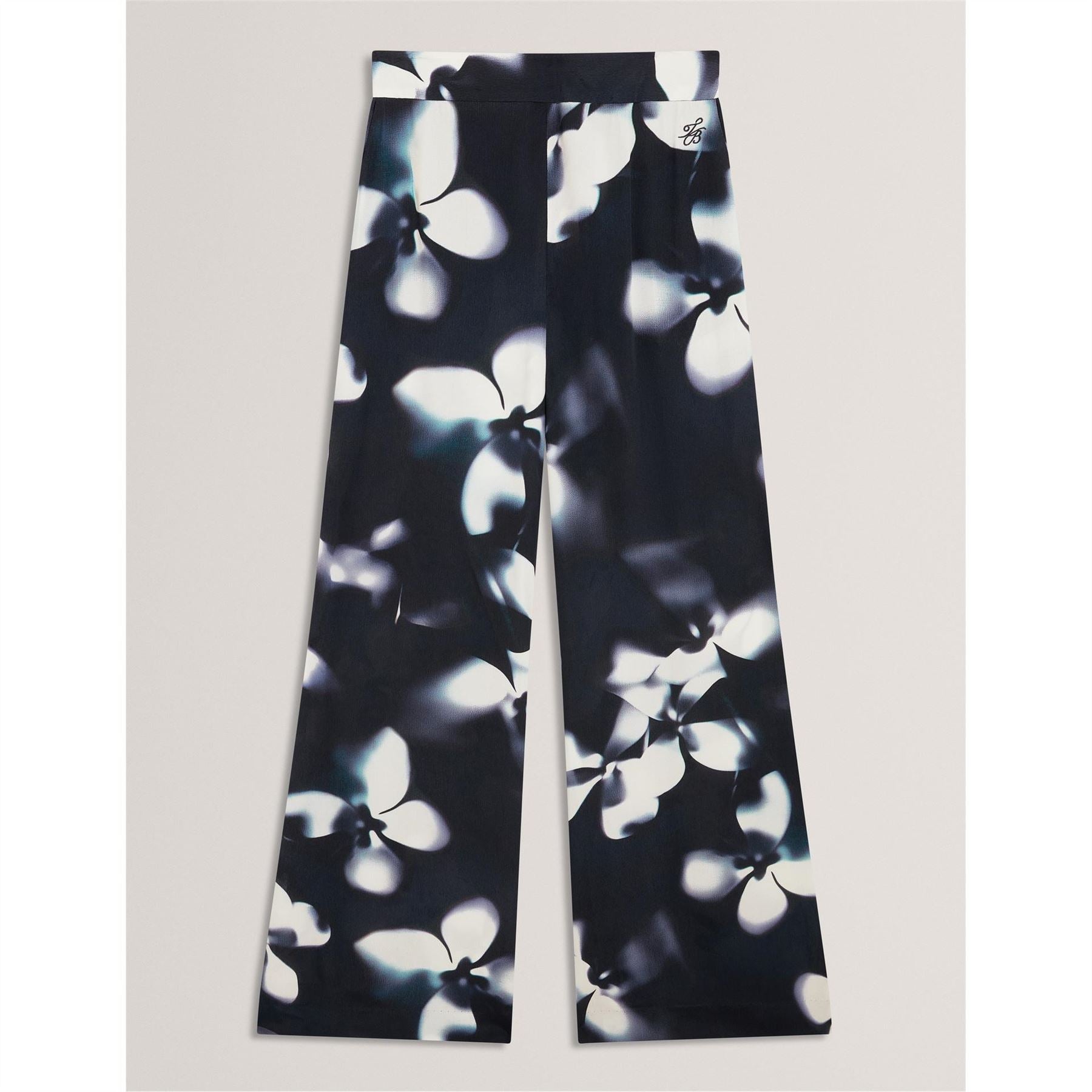 Ted Baker Floral Patterned Wide Palazzo Trousers