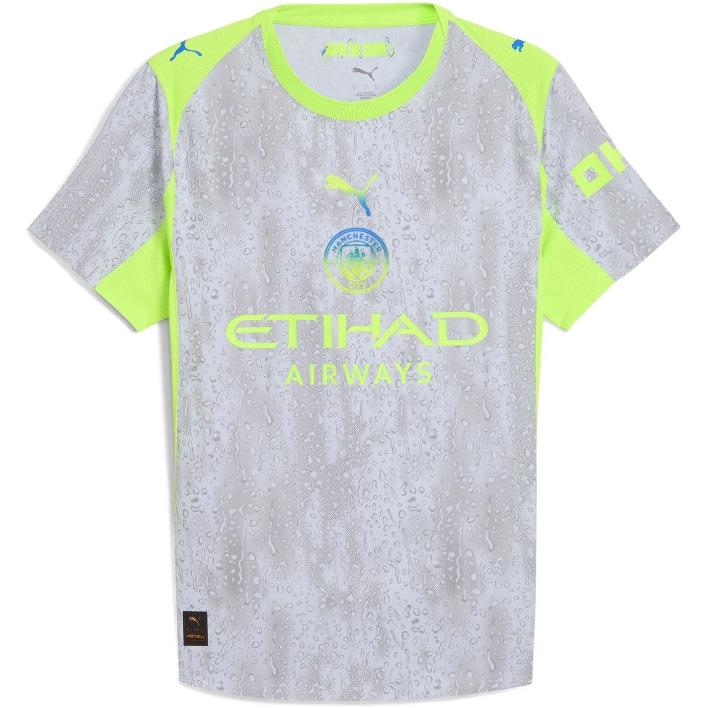 Puma Manchester City Authentic Home Shirt 2025 2026 Adults