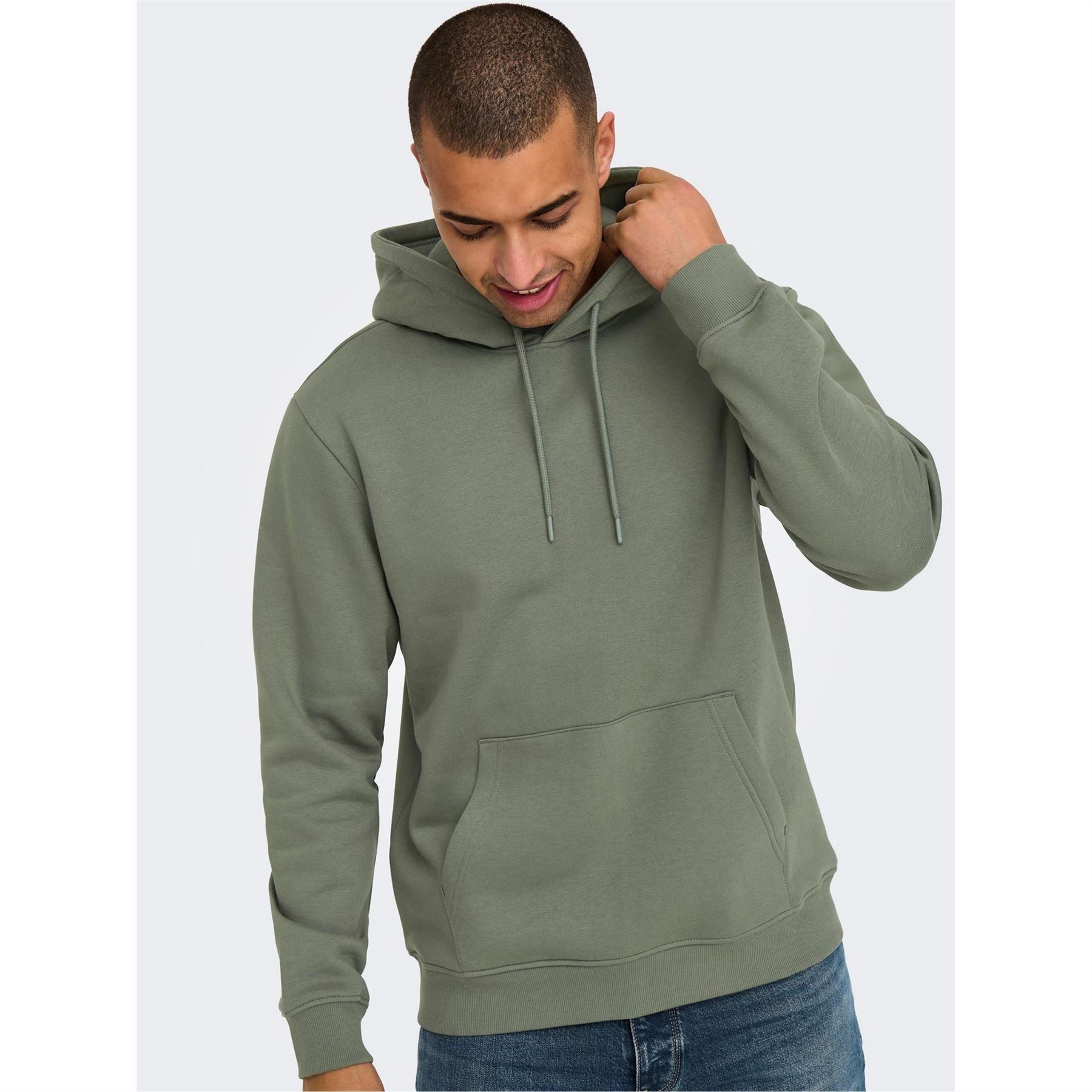 Only and Sons Hooded Regular Fit Sweatshirt