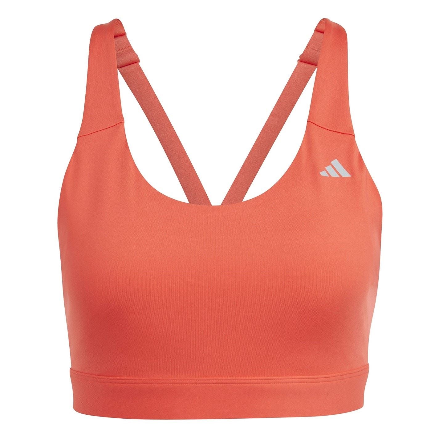 adidas Cropped Scoop Neck Sleeveless Bra