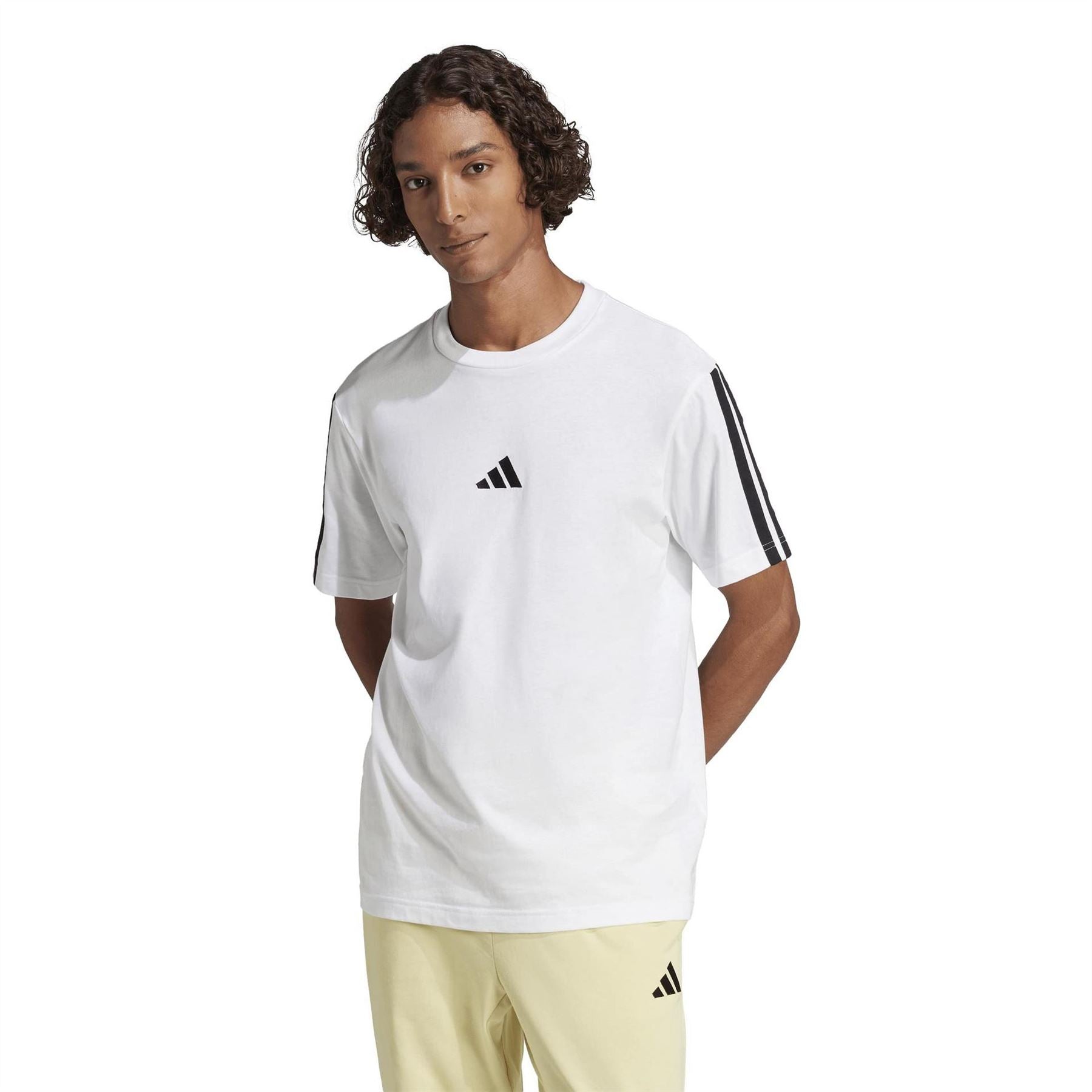 adidas Mens 3-Stripes T-Shirt