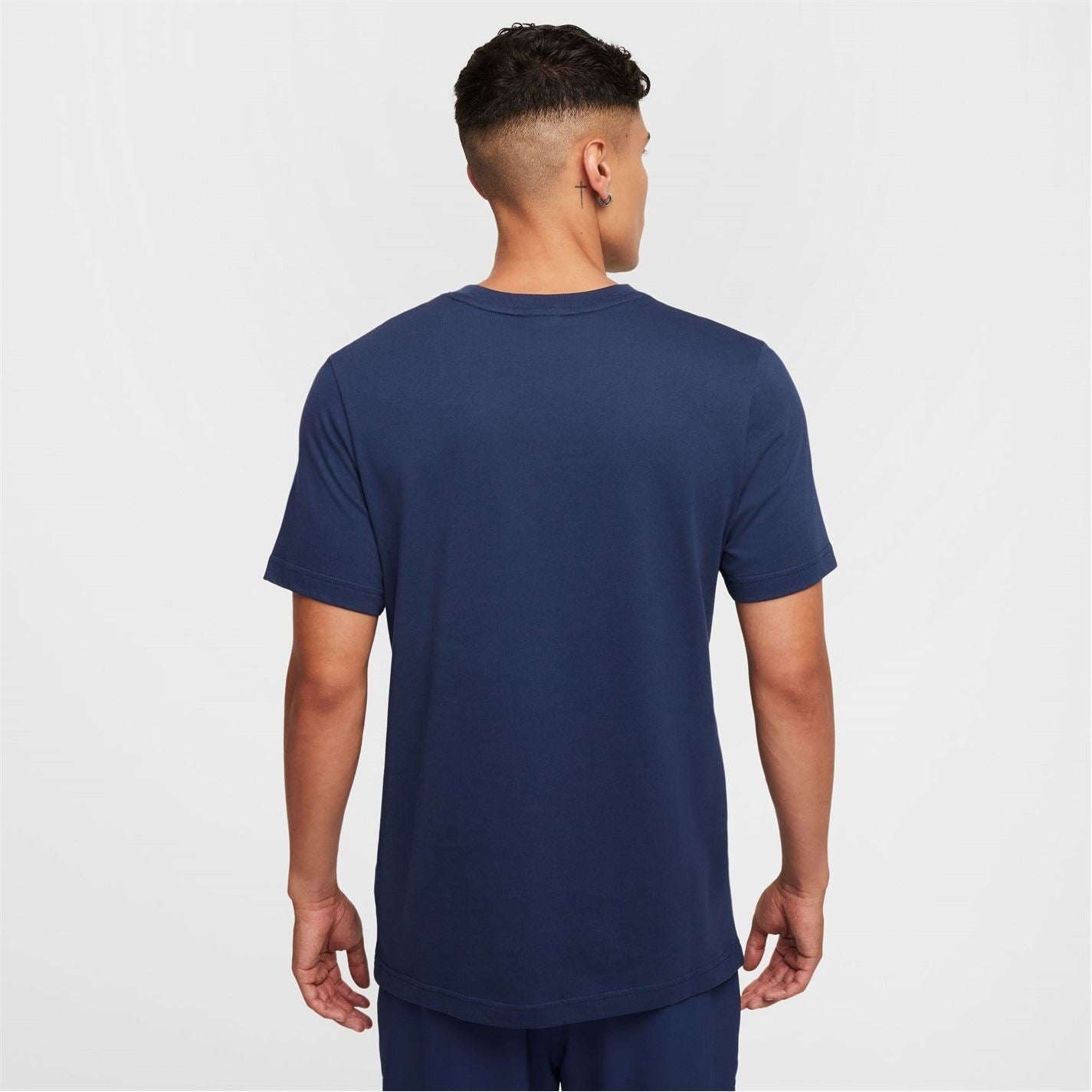 Nike Regular Fit Arch Lettering Crew Neck T-Shirt