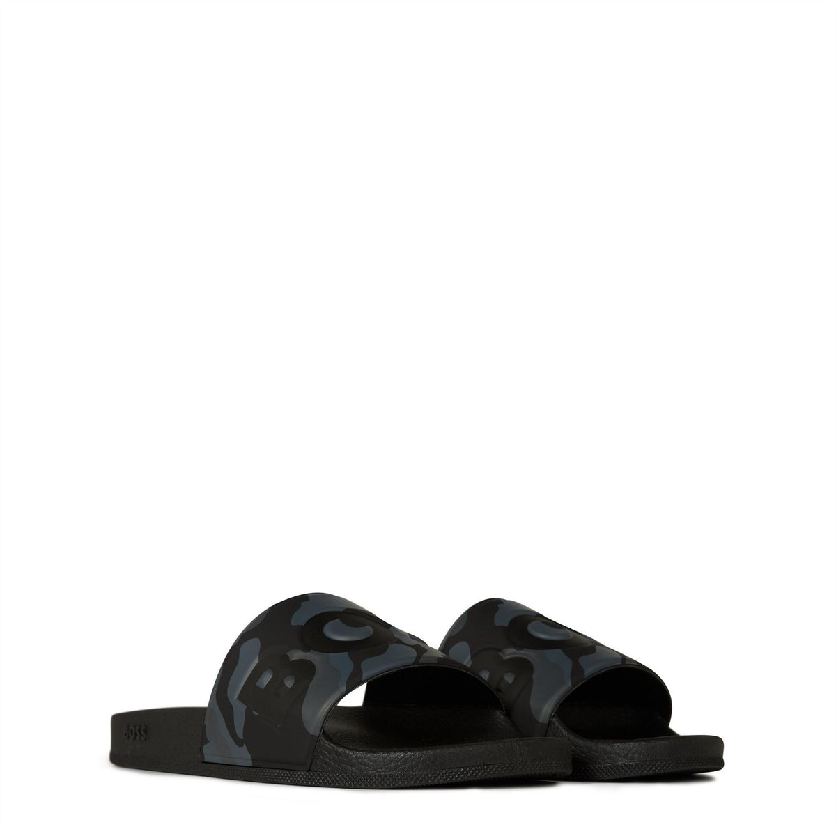 Boss Comfy Slider Sandals With Logo Detail (aryeh)