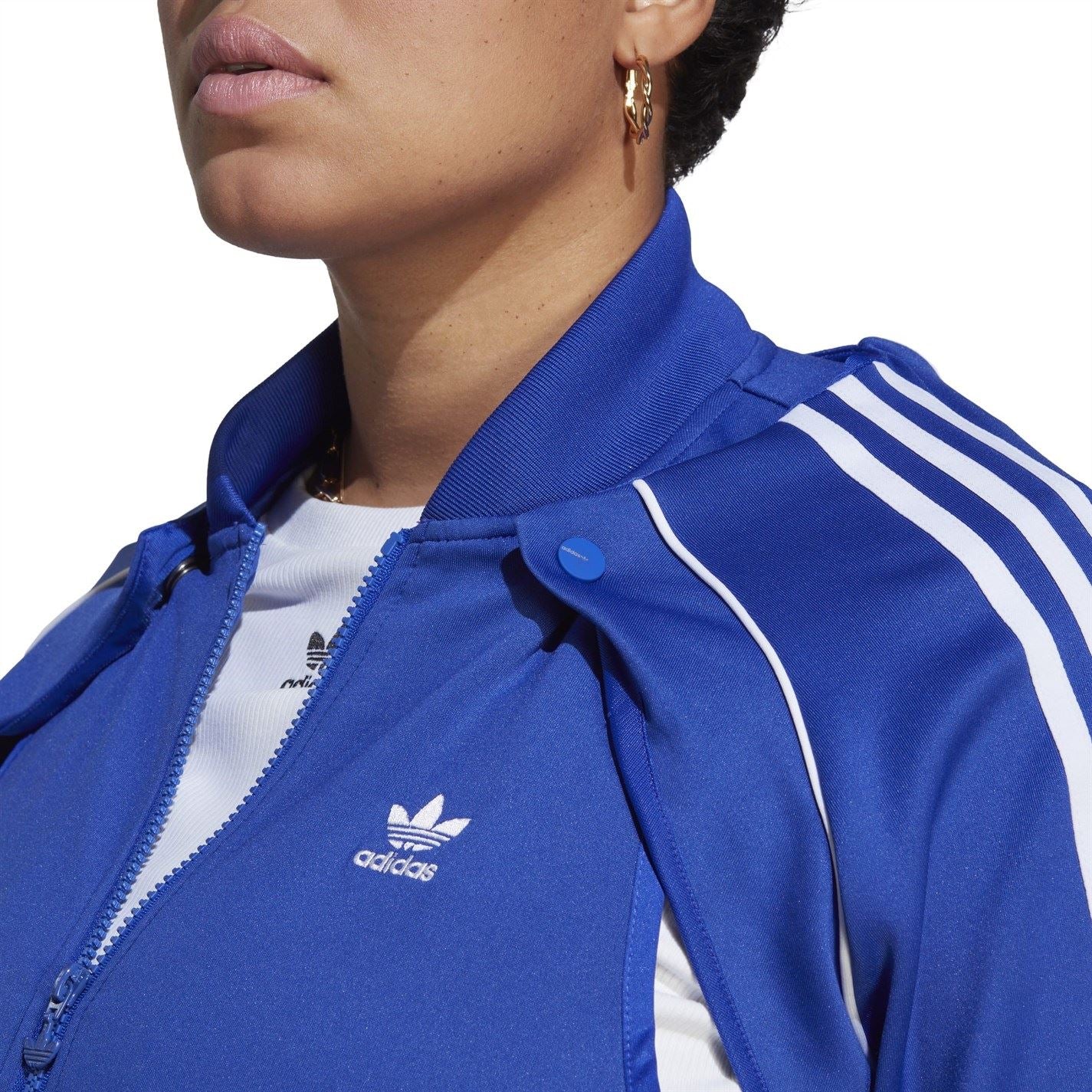 adidas Originals Womens Always Original Sst Plus Size Track Jacket