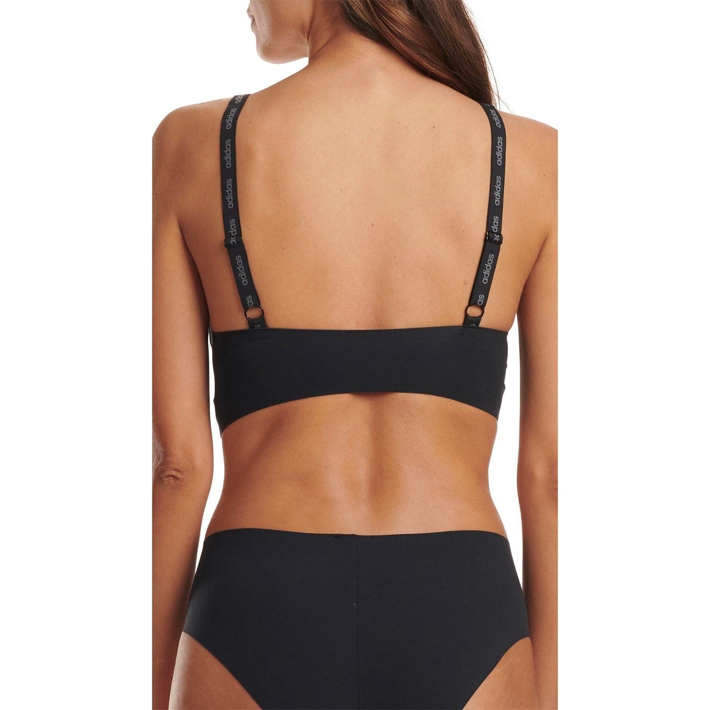 adidas Womens Active Micro Flex Long Line Bralette