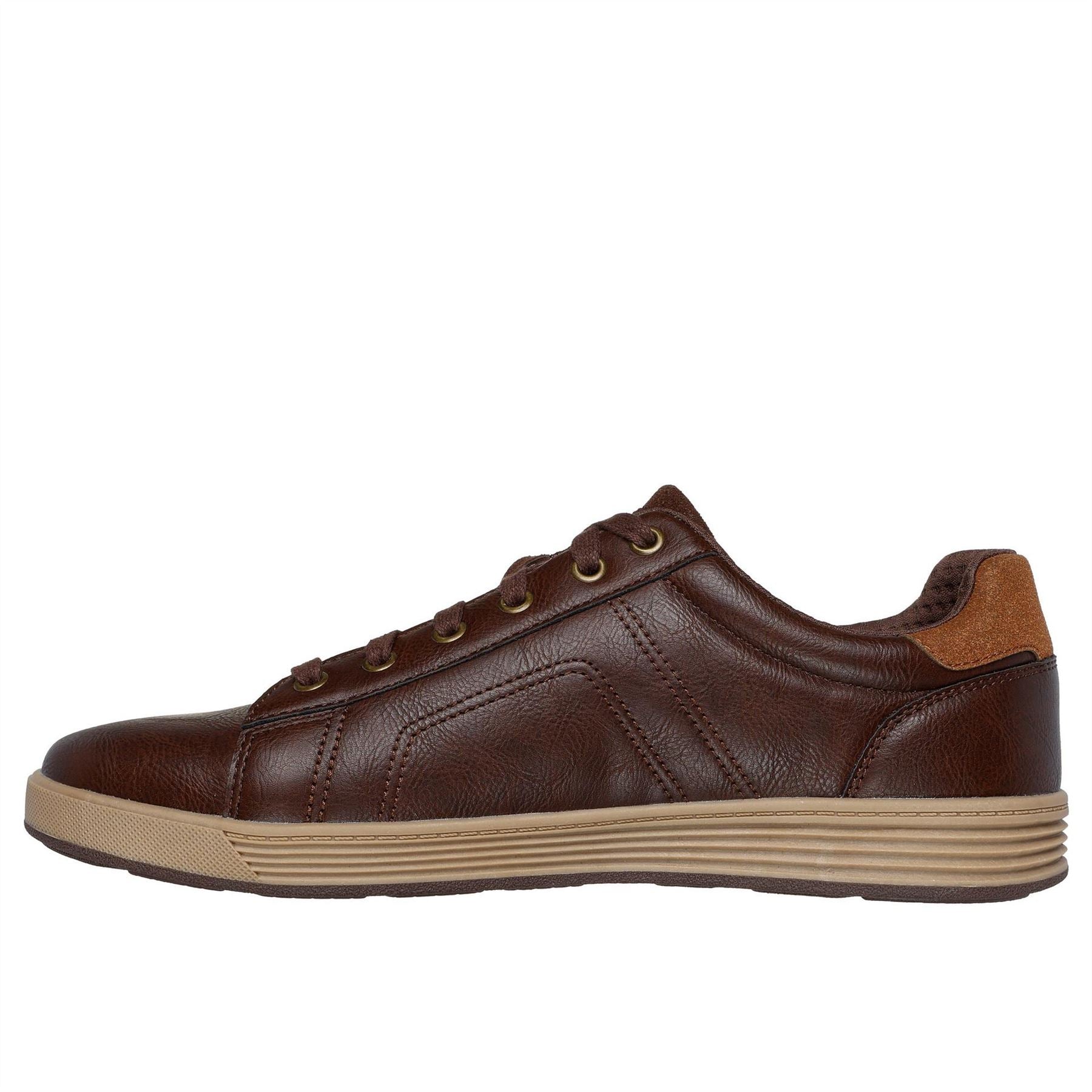 Skechers Smooth Toe Lace Up Smart Trainers