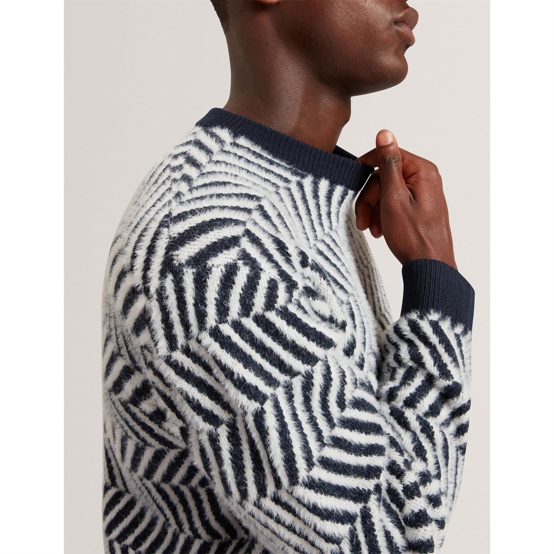 Ted Baker Graphic Knitted Top