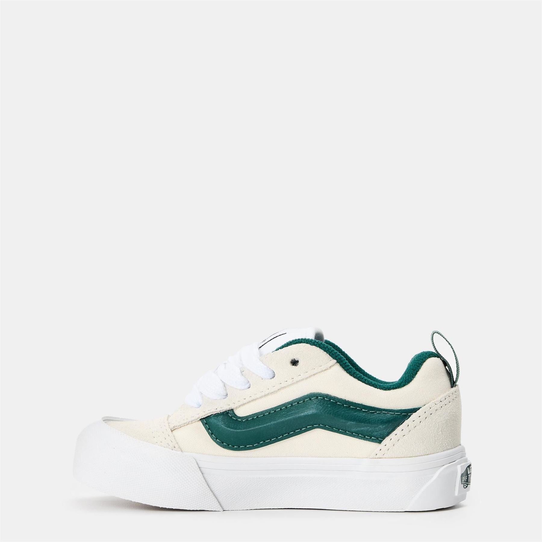Vans Kids Knu Skool Retro Sport Green Marshma Canvasas Trainers