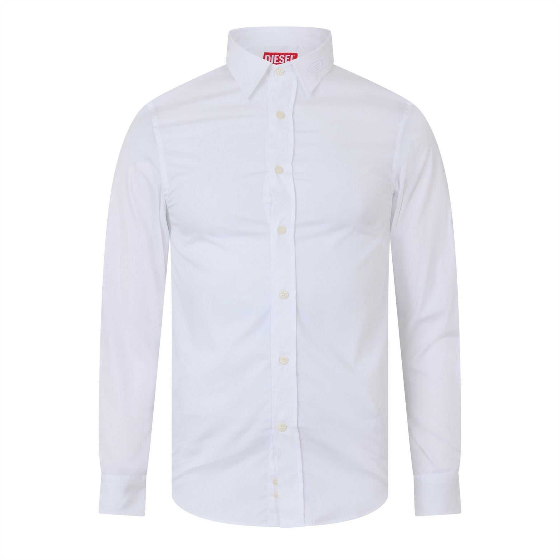 Diesel S Benny Cl Long Sleeve Plain Shirt