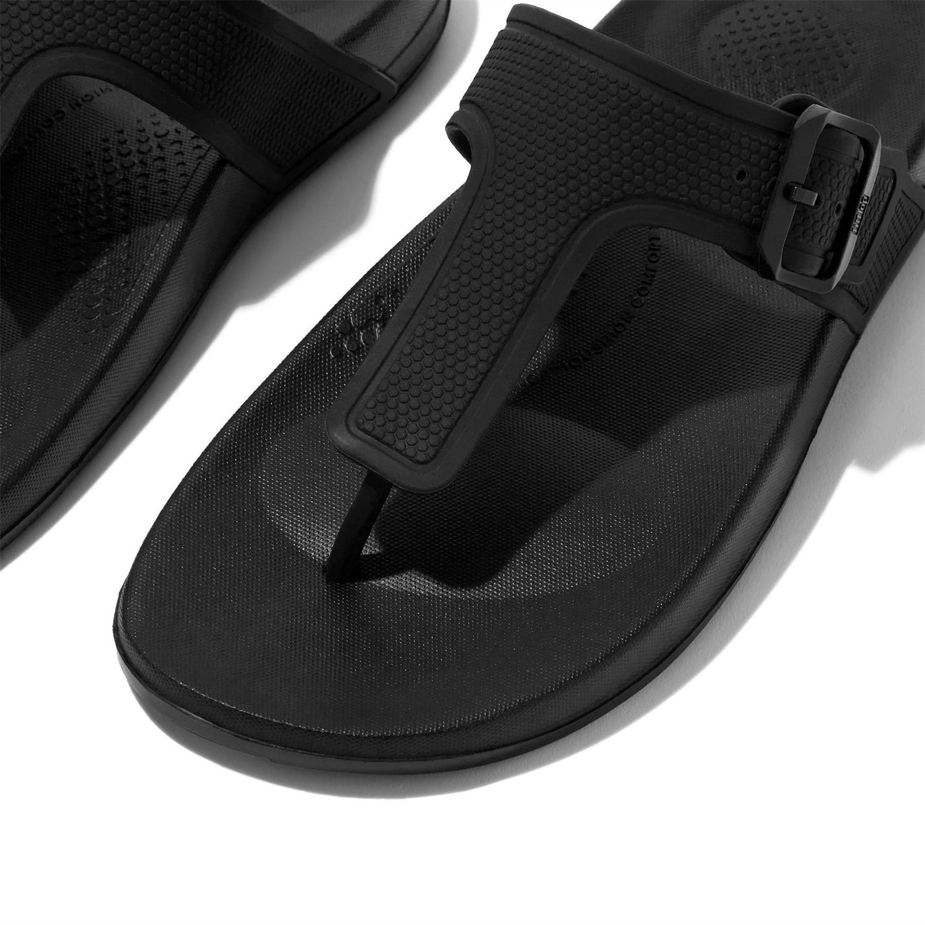 Fitflop Adjustable Buckle Flip Flops