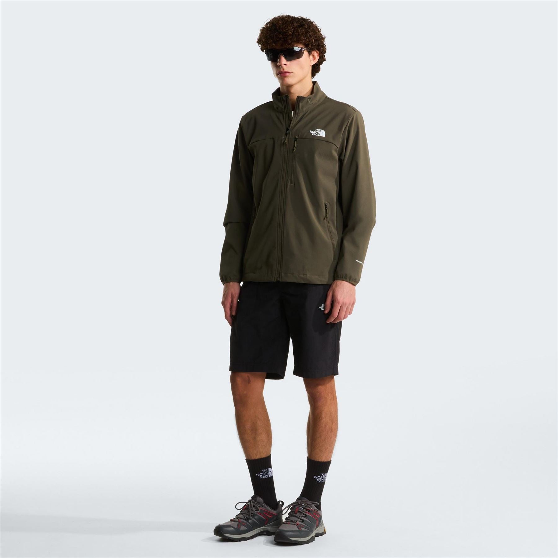 The North Face Nimble Wind Resistant Water Repellent Softshell Jacket