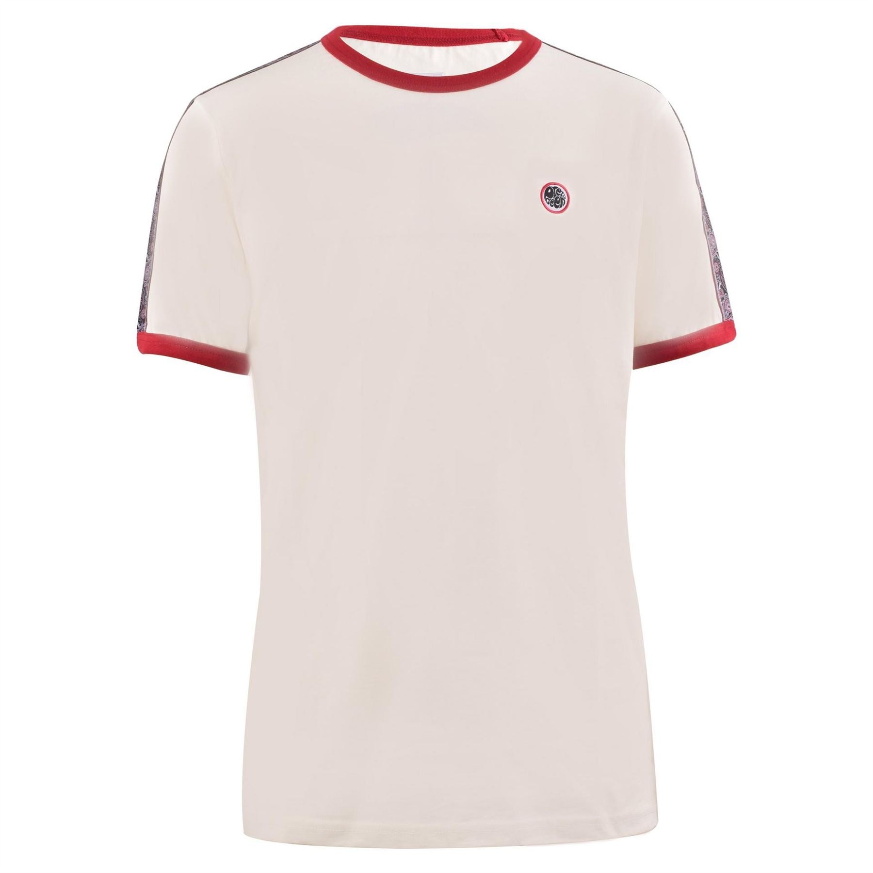 Pretty Green Eclipse Tape Regular Fit T-Shirt
