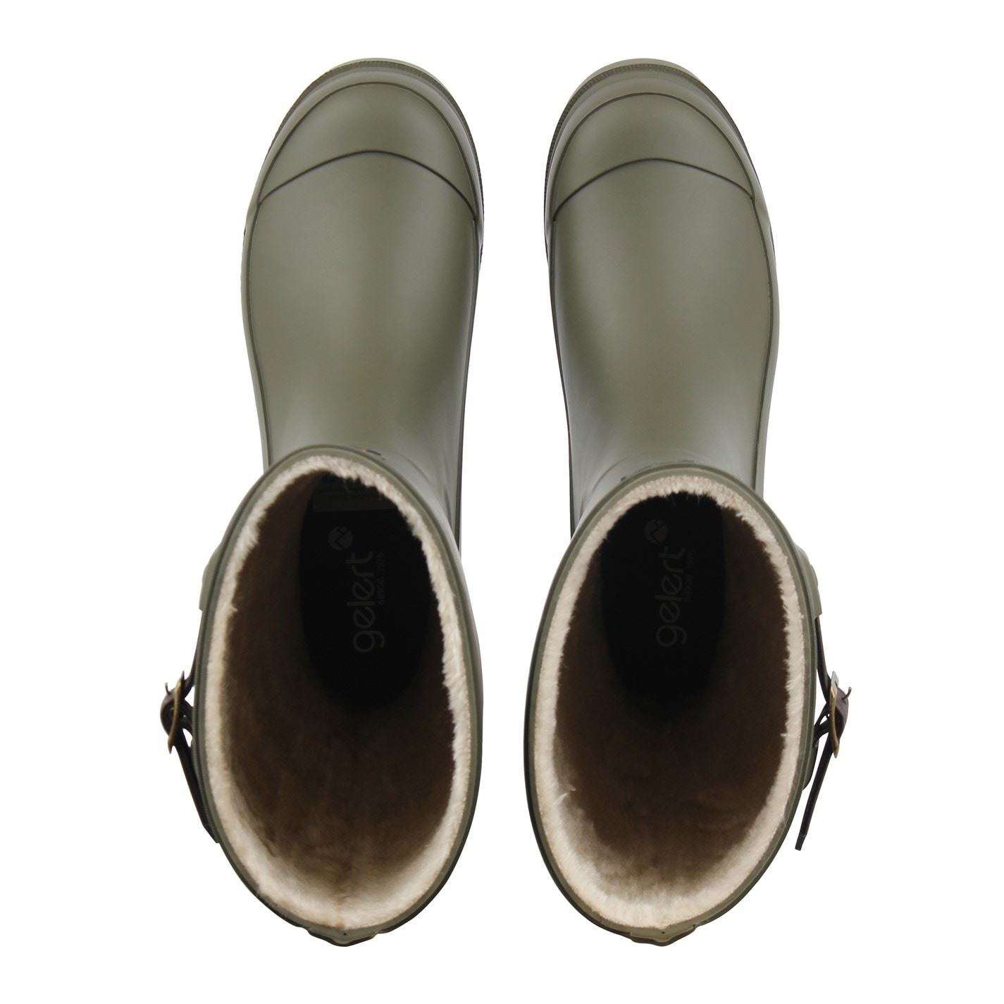 Gelert Womens Fur Lined Welly Boot