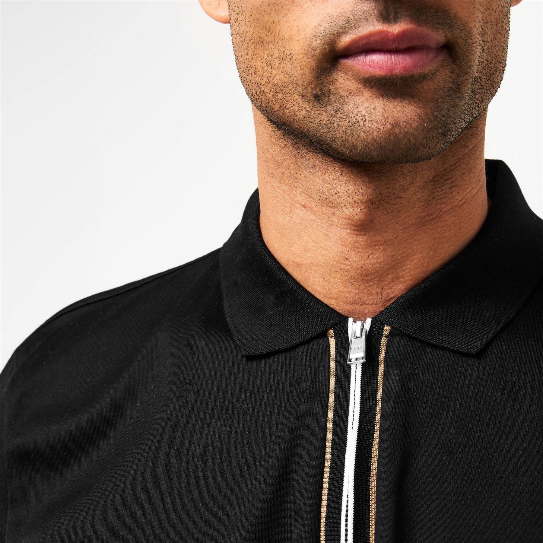 Boss H Paras 65 Polo Quarter Zip Shirt