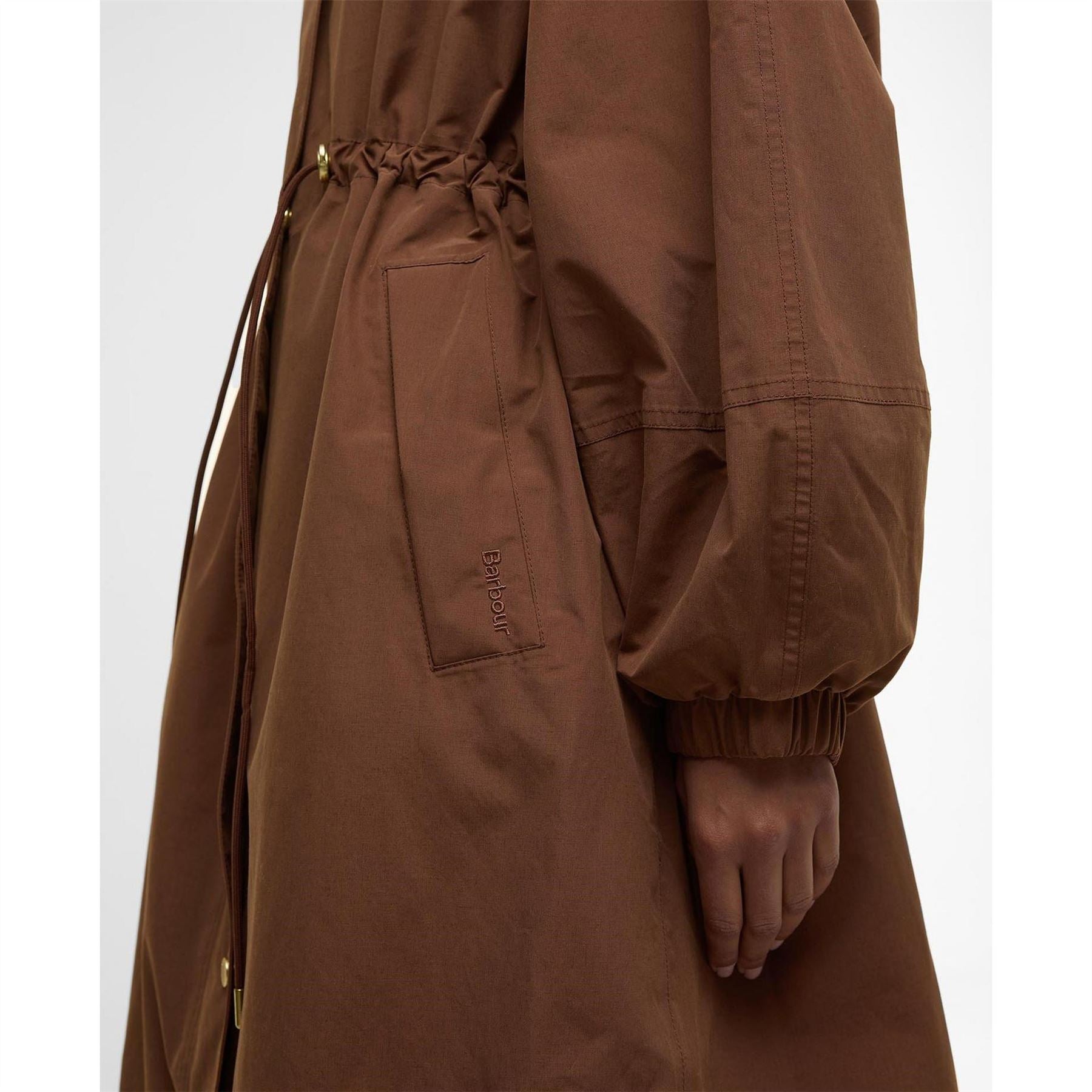 Barbour Sidney Waterproof Long Sleeve Hooded Rain Anorak