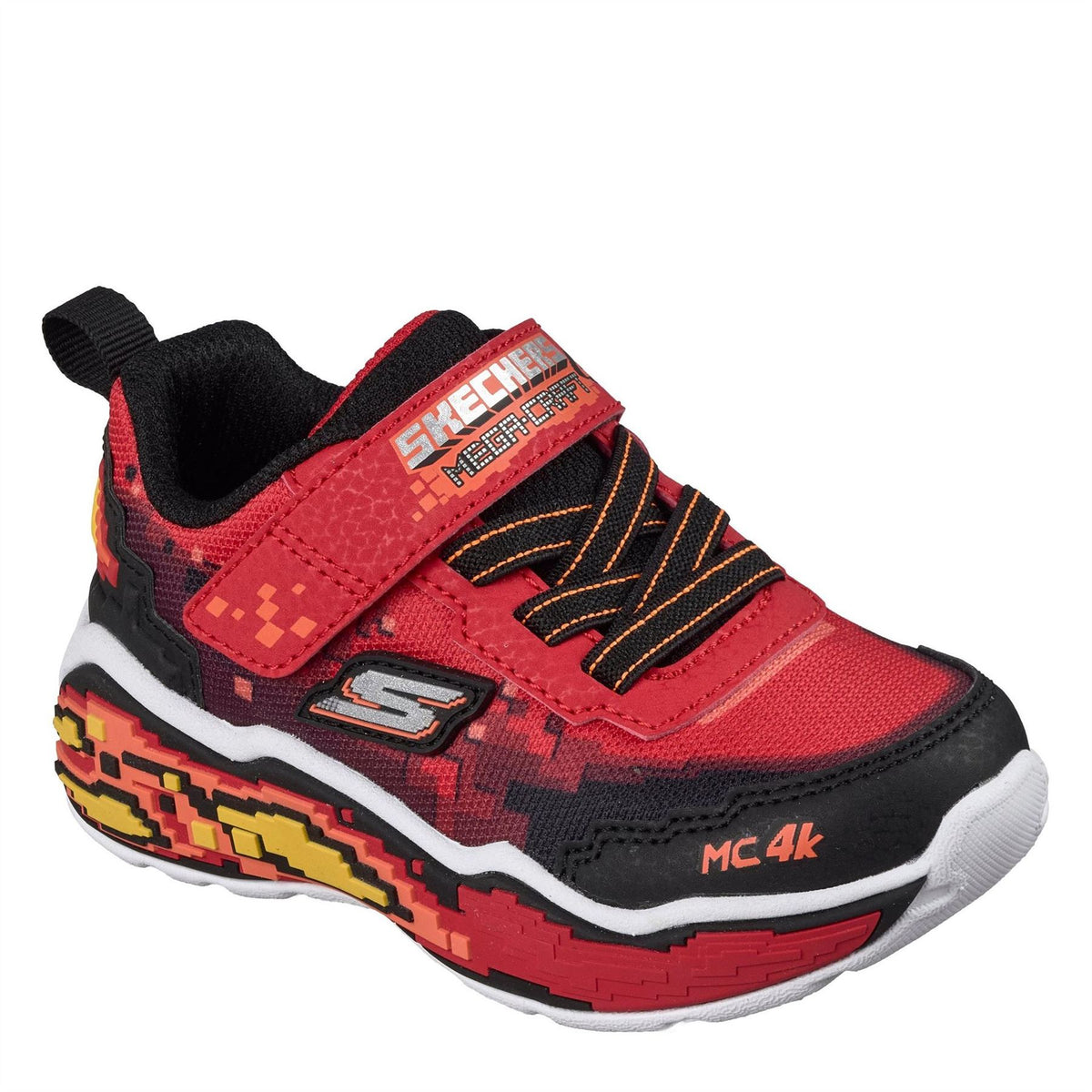 Skechers Mega Scene Hook And Loop Low Top Trainers
