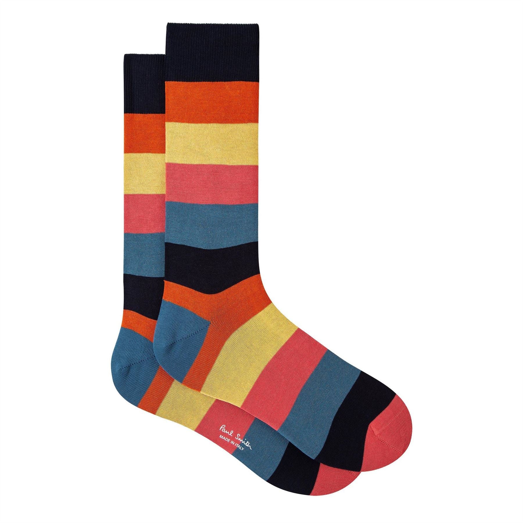 Paul Smith Bright Stripe Crew Socks