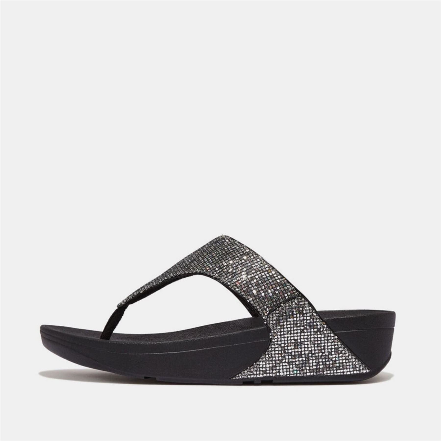 FitFlop Glitterball Toe Post Sandals